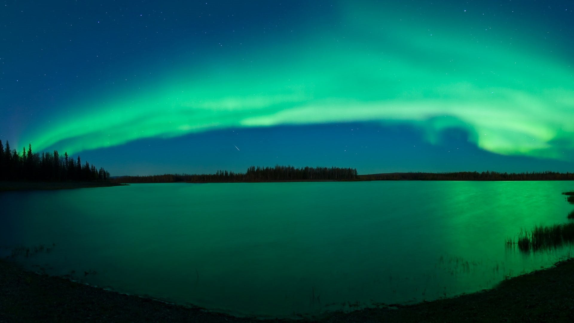polar, borealis, northern, 1080P, aurora, lights, HD Wallpaper