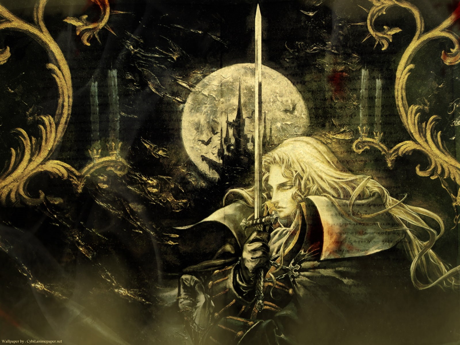 anime, castlevania, warrior, 720P, fantasy, HD Wallpaper