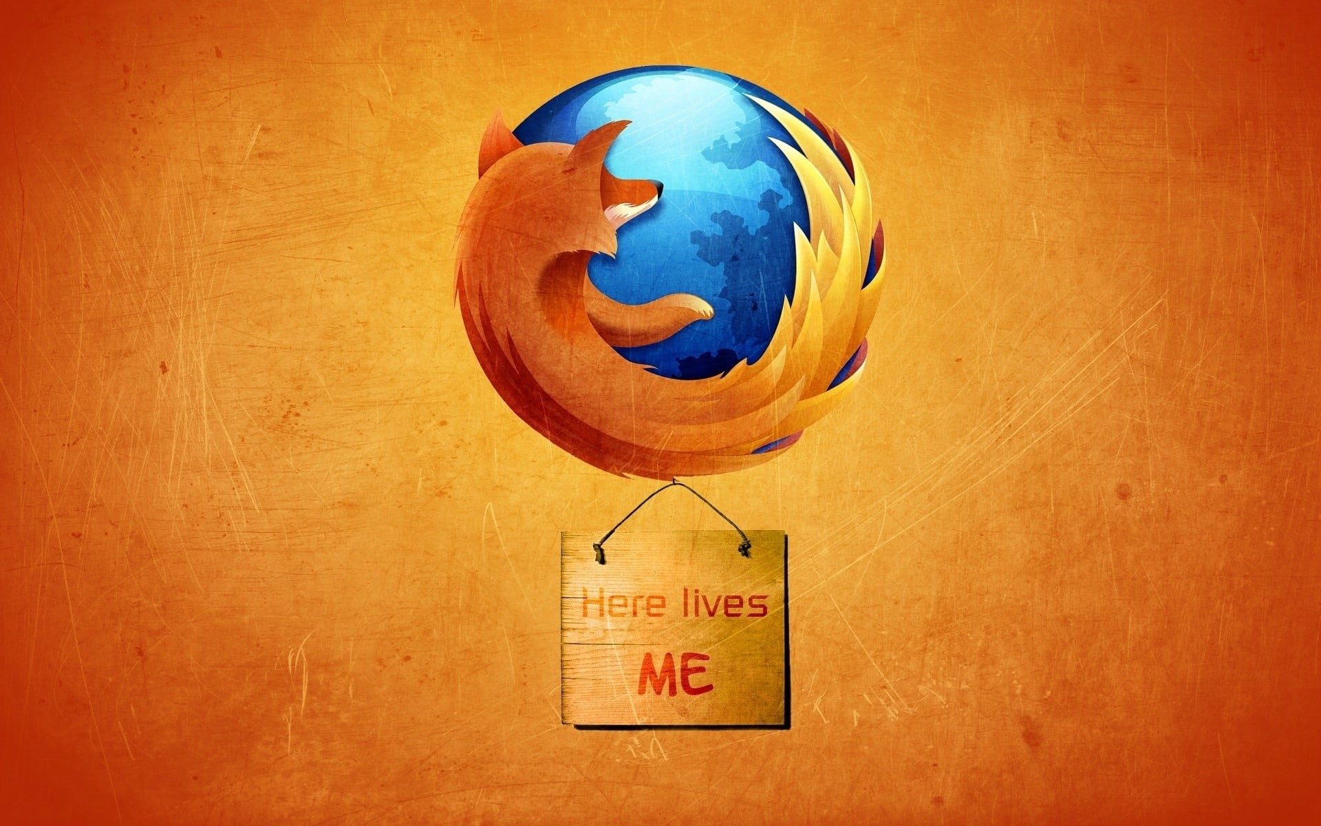 1080P, icon, mozilla, great, vintage, firefox, HD Wallpaper