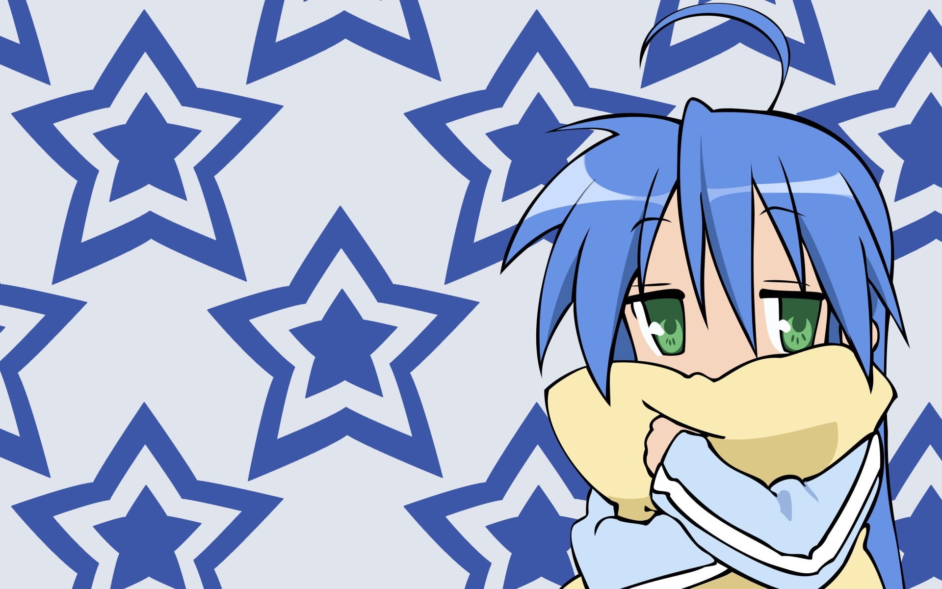 indoors, Izumi Konata, western script, nature, text, Lucky Star, anime girls, day, leisure activity, art and craft, capital letter, 1080P, close-up, no people, HD Wallpaper