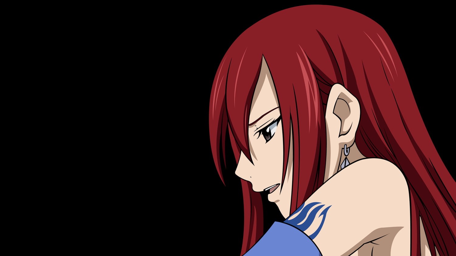 hood - clothing, red, nature, human representation, art and craft, waist up, 720P, close-up, side view, standing, hood, copy space, clothing, studio shot, HD Wallpaper