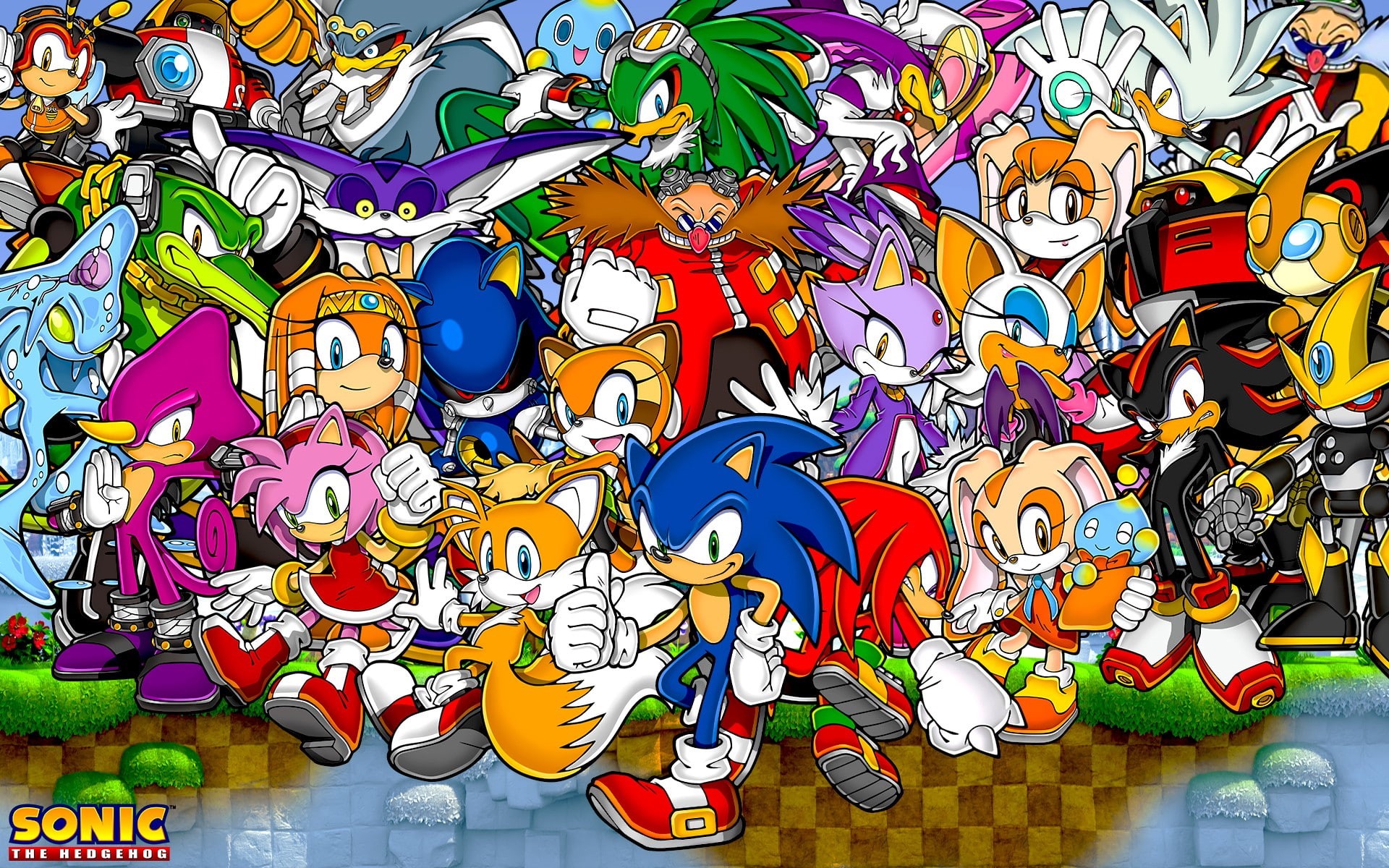 craft, day, Tails (character), sale, pattern, Metal Sonic, decoration, multi colored, retail, design, representation, festival, creativity, Sonic the Hedgehog, HD Wallpaper