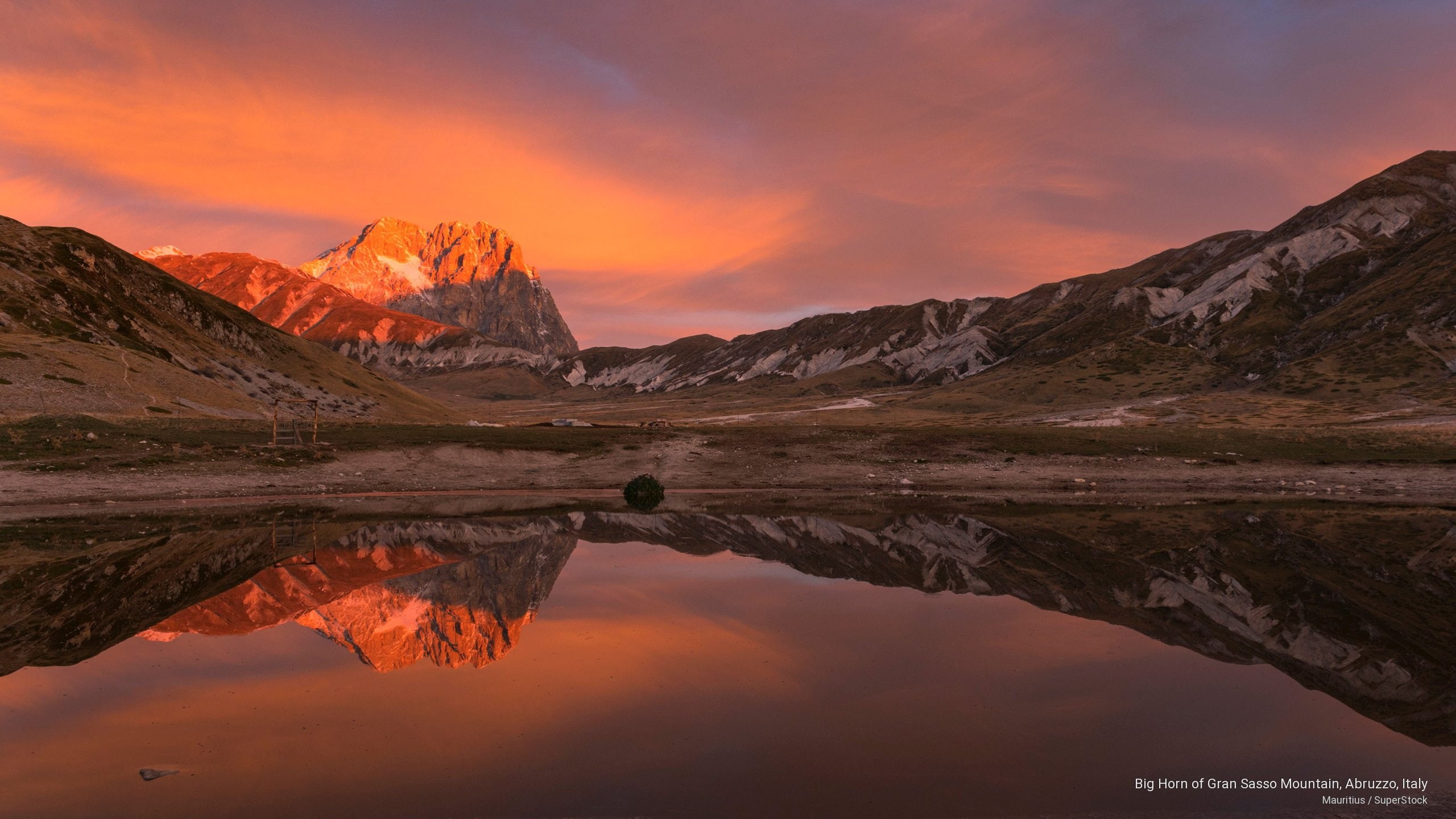 gran, abruzzo, Mountains, big, 2K, mountain, italy, sasso, horn, HD Wallpaper