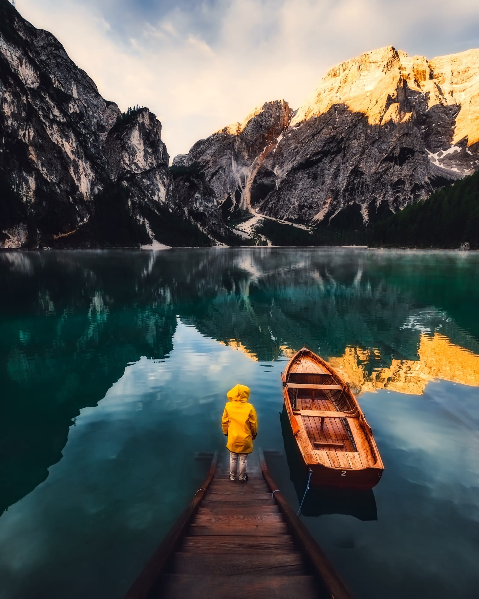scenics - nature, clouds, sky, tourism, non-urban scene, outdoors, italy, nature, mode of transportation, nautical vessel, snow, jacket, reflections, tranquil scene, Phone HD Wallpaper