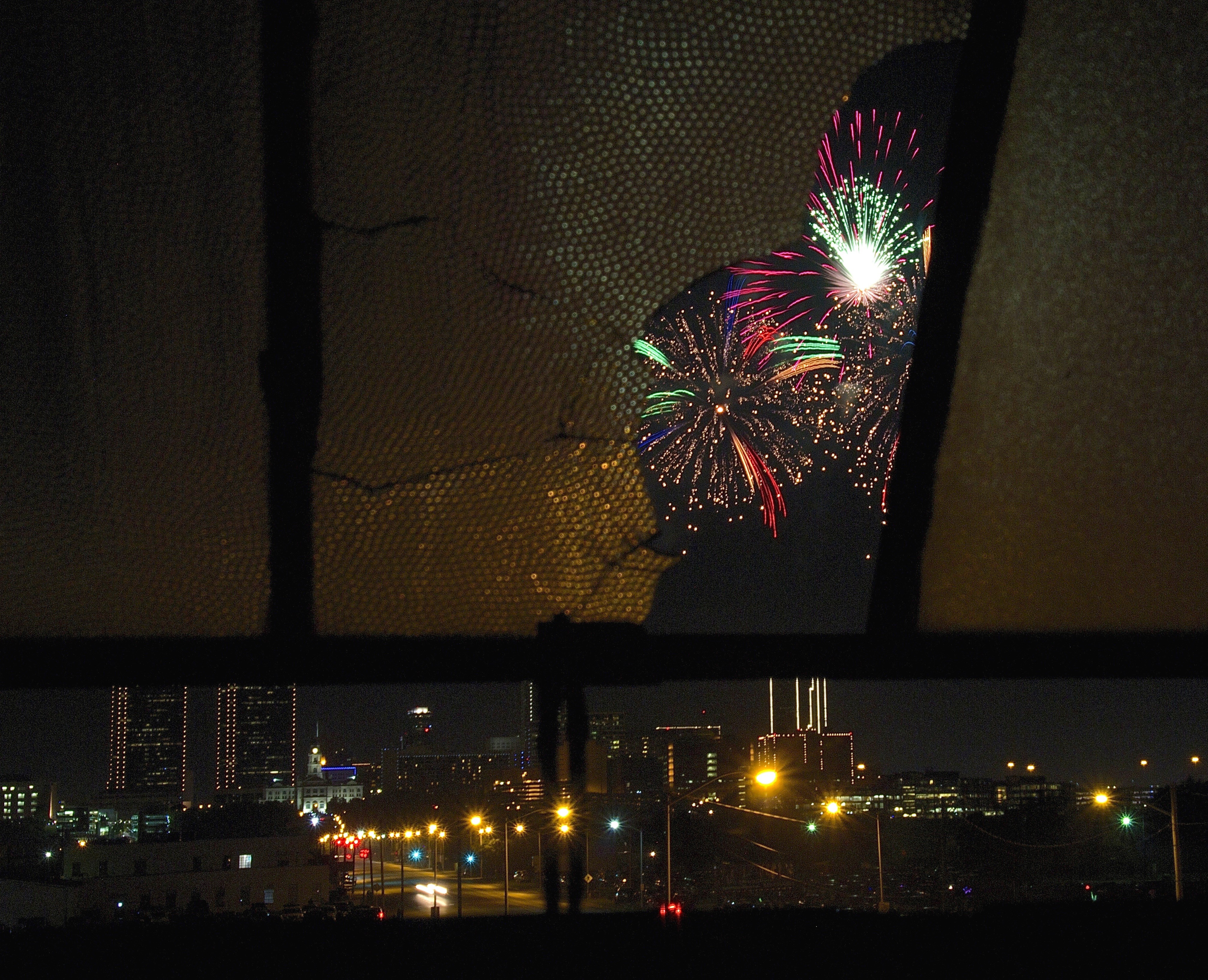 urban, independence, celebrate, firecrackers, metroplex, display, america, sparks, abandoned building, patriotism, fun, fort worth, illuminated, cityscape, HD Wallpaper