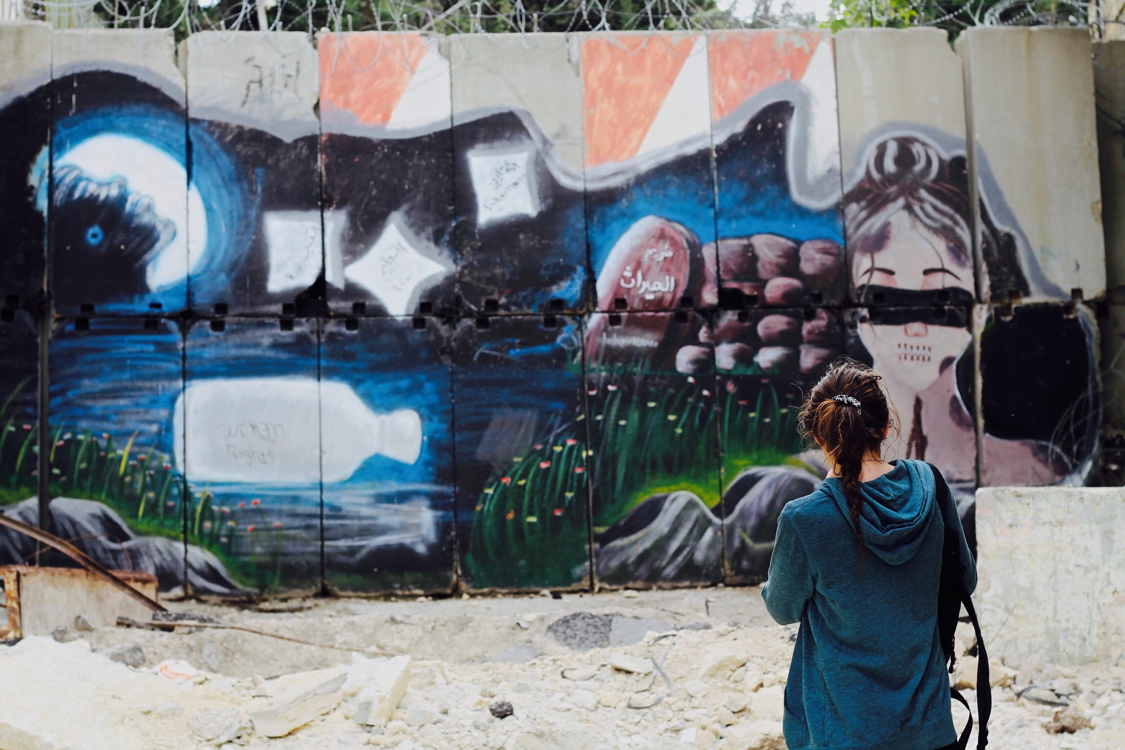 palestine, creativity, unsplash, built structure, art and craft, leisure activity, travelling, women, wall - building feature, real people, lifestyles, HD Wallpaper