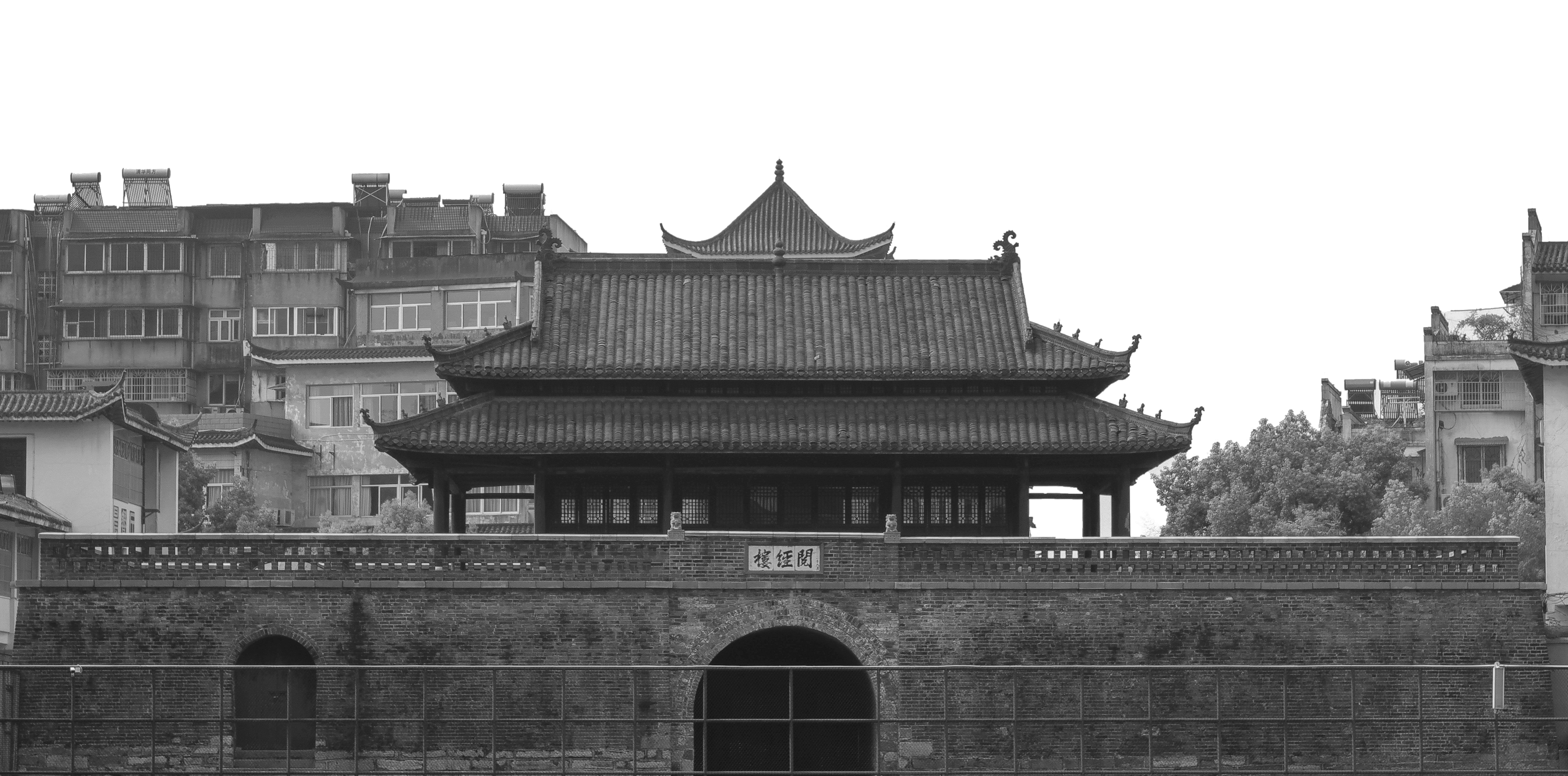 nature, ancient architecture, the past, outdoors, window, architecture, anqing a, 8K, travel destinations, no people, watchtower, day, sky, history, low angle view, HD Wallpaper