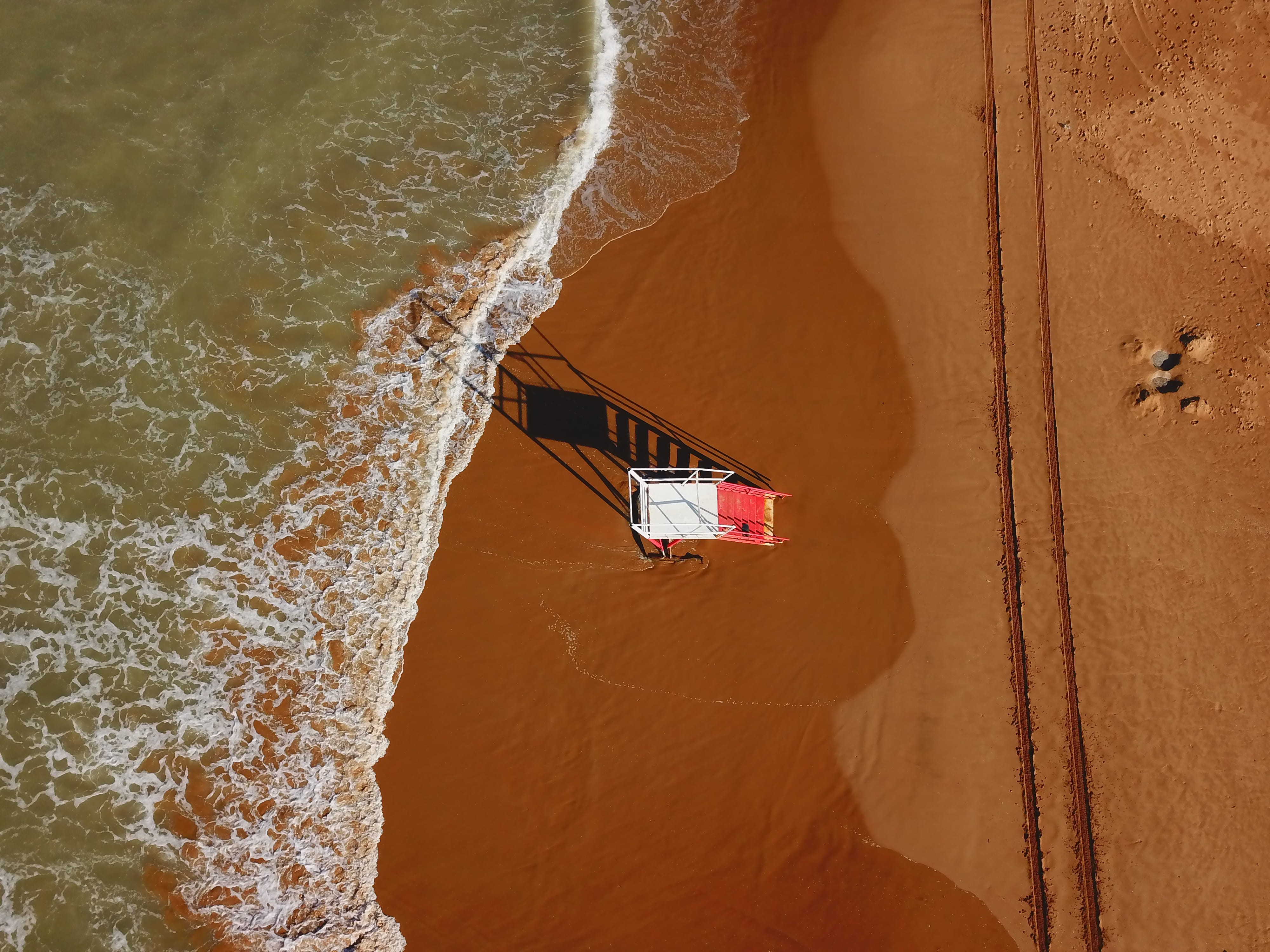 daytime, soil, wood, motion, sea, rock - object, plywood, solid, 4K, watchtower, non-urban scene, photography, vehicle, coast, machine, shoreline, wheel, HD Wallpaper