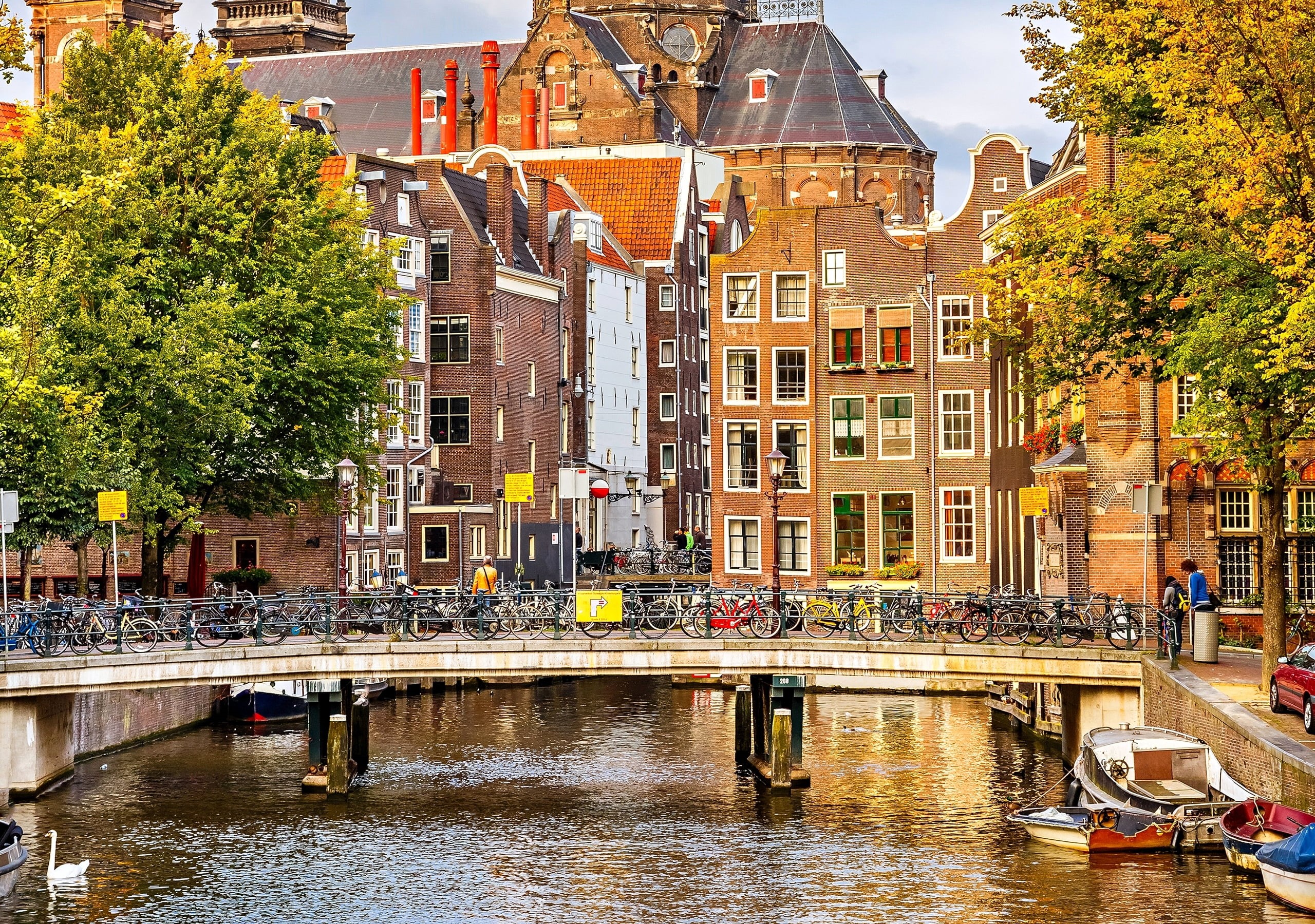 home, famous Place, water, travel, 2K, building Exterior, brick, transportation, architecture, residential district, cultures, river, history, waterfront, HD Wallpaper