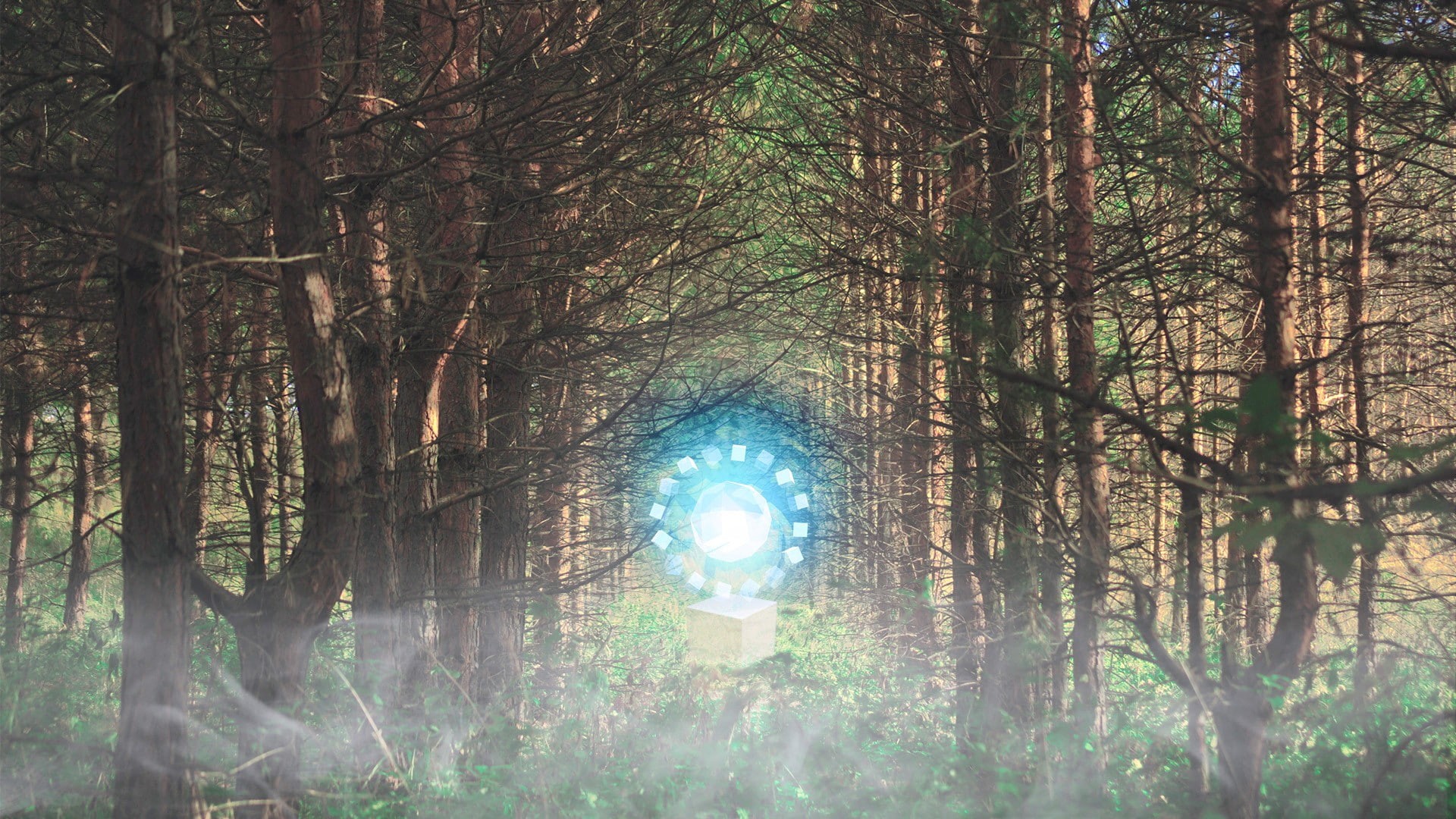 streaming, Monstercat, land, sunlight, tranquil scene, tranquility, beauty in nature, 1080P, EDM, no people, non-urban scene, day, lens flare, outdoors, HD Wallpaper