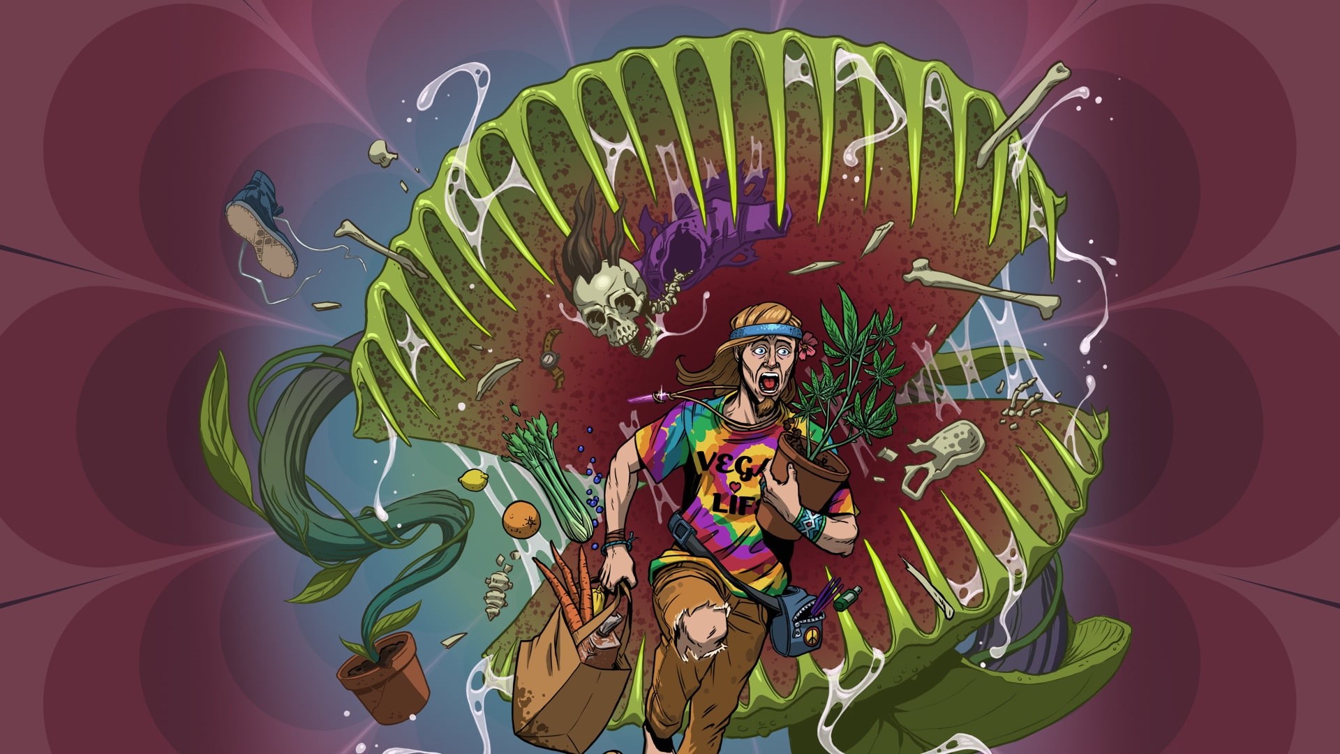 Kill Paris, Monstercat, Venus Fly Trap, 1080P, Cover, Music, HD Wallpaper
