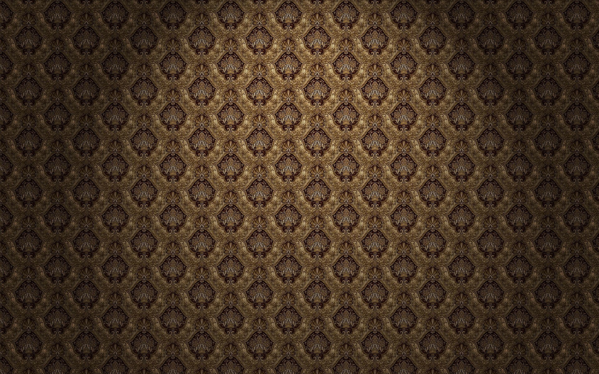 brown, pattern, digitalart, 1080P, HD Wallpaper