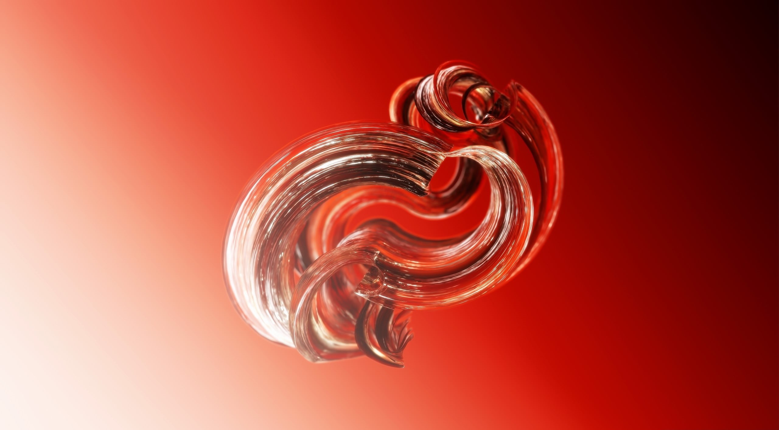 d, swirl, Motion, Colorful, love, single object, spiral, 2K, studio shot, jewelry, digitalart, close-up, art, colored background, food, valentines day - holiday, HD Wallpaper