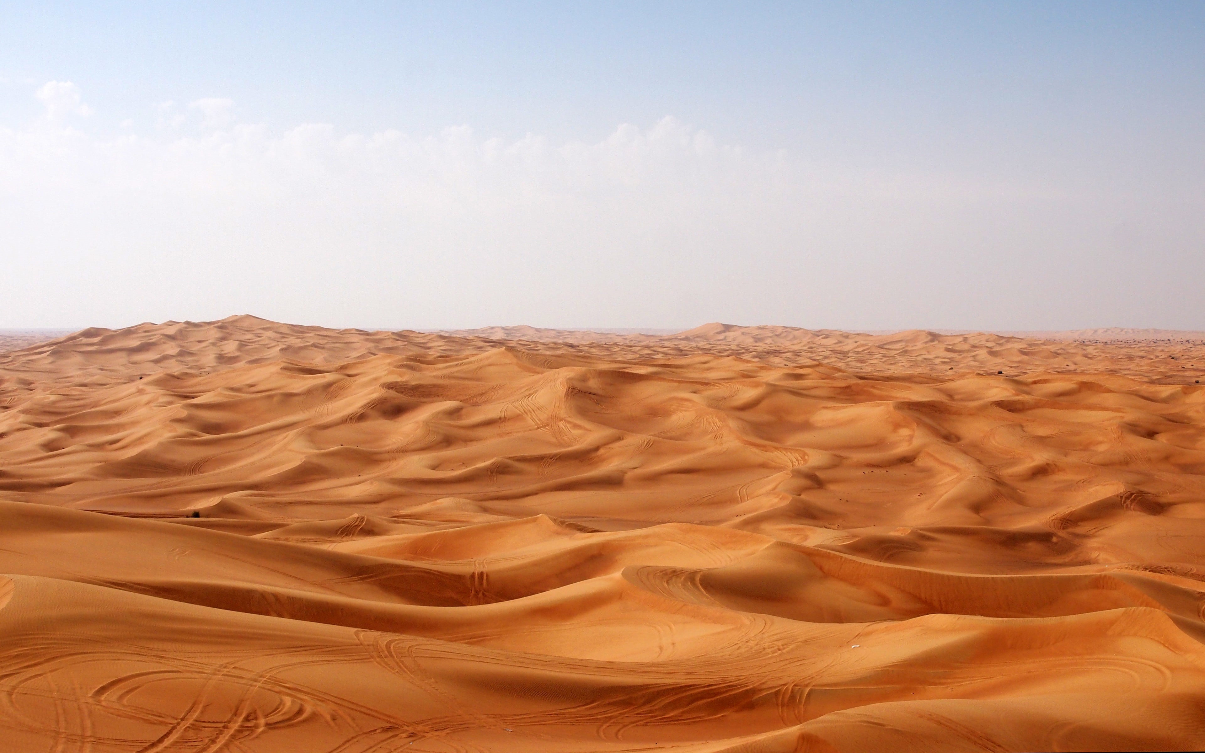 4K, sand, dune, landscape, nature, desert, HD Wallpaper