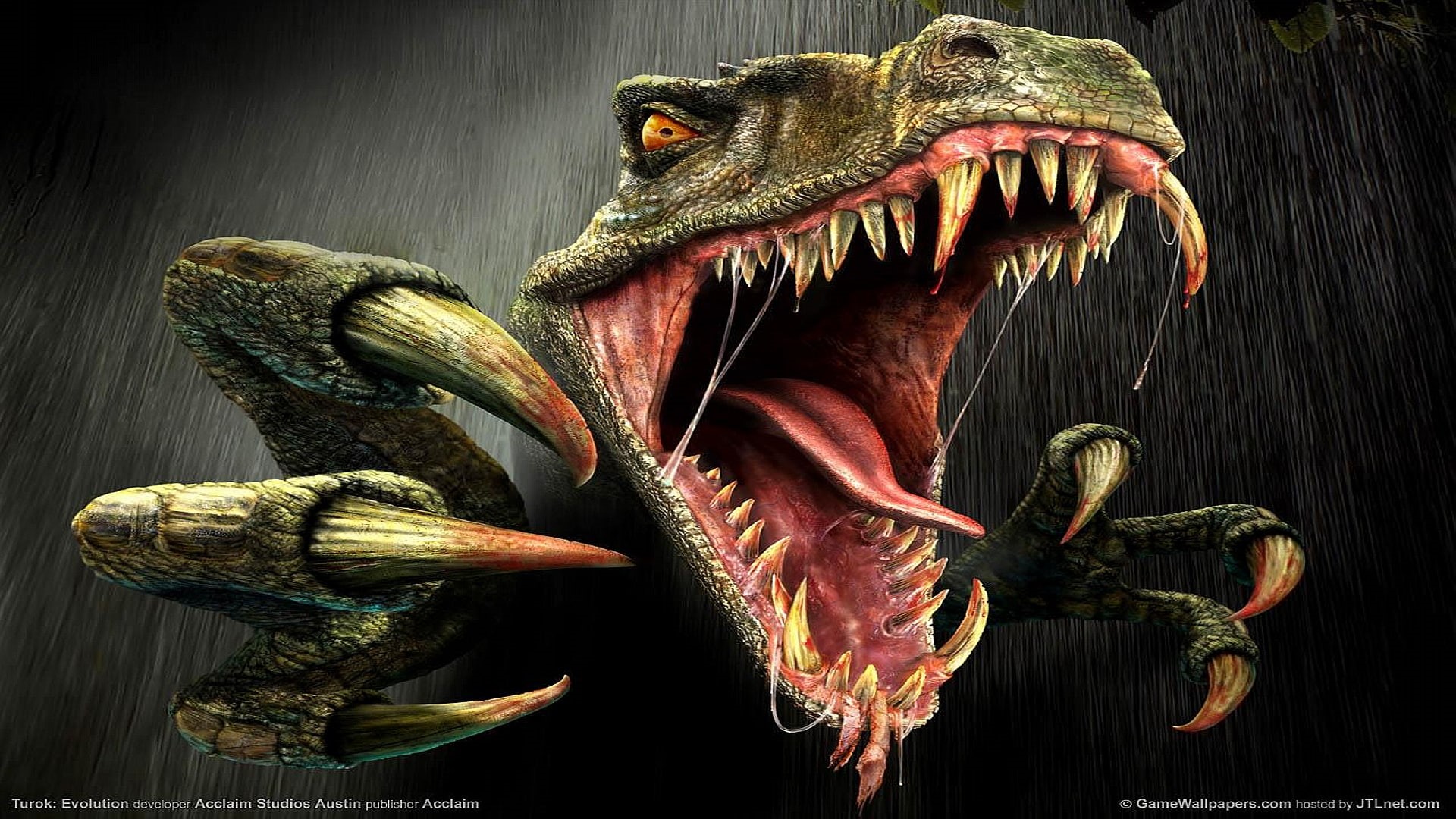 1080P, games Jurassic, t Rex, HD Wallpaper