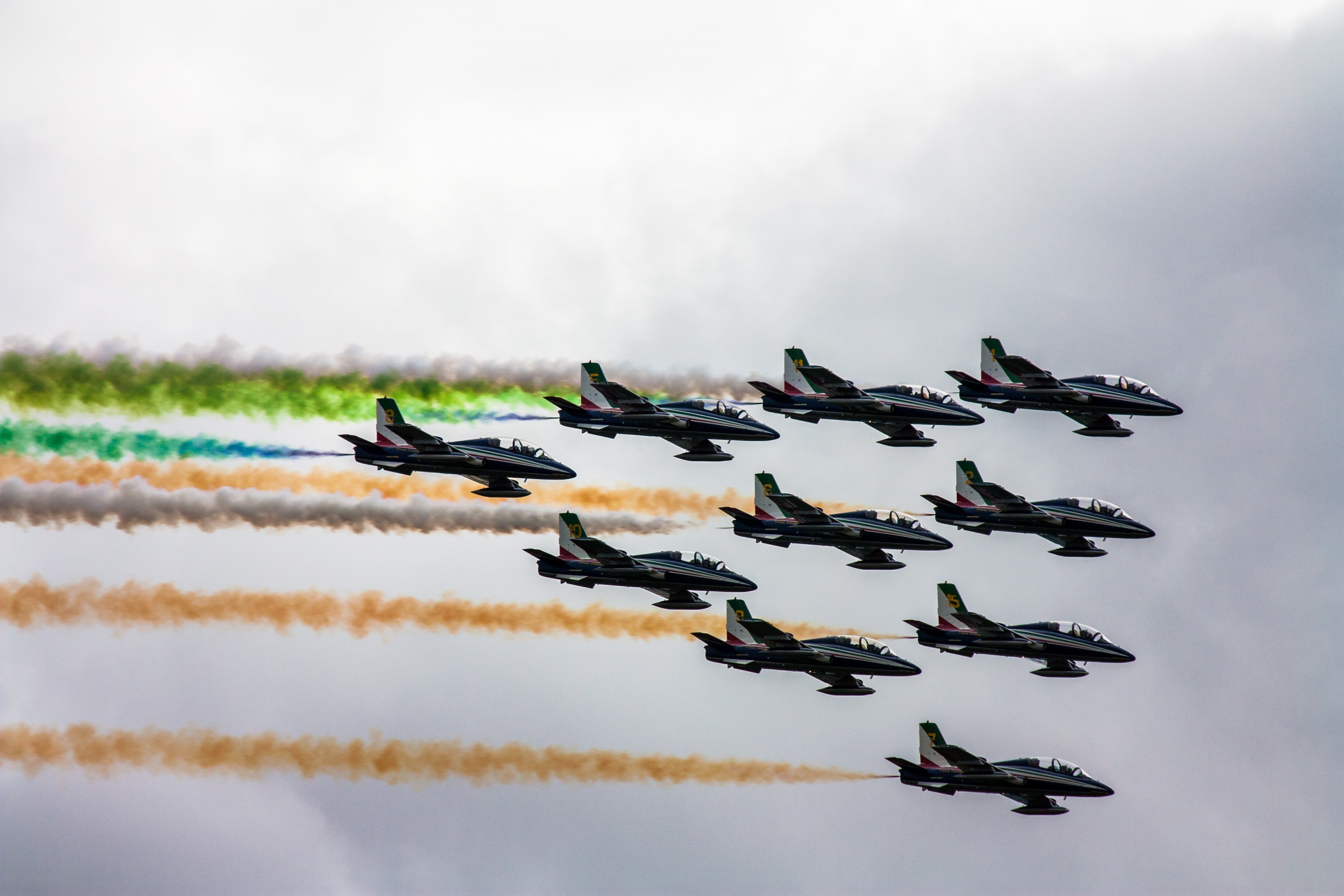 flying, outdoors, on the move, animal, black, lake, vertebrate, trip, military, motion, flight, bird, water, blue, transportation, day, nature, 4K, plane, HD Wallpaper