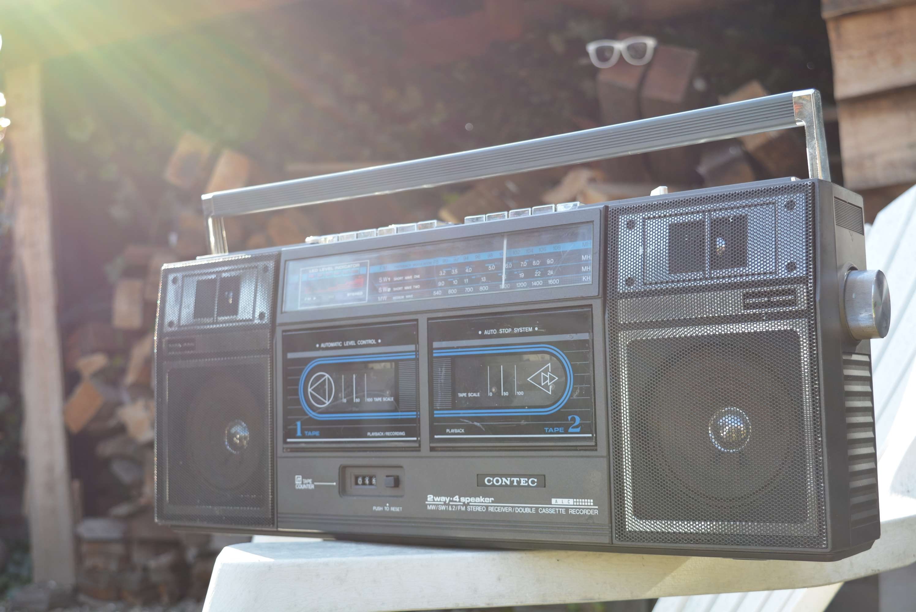 photography themes, number, text, radio, control, close-up, outdoors, retro, retro styled, day, technology, swag, arts culture and entertainment, music, HD Wallpaper