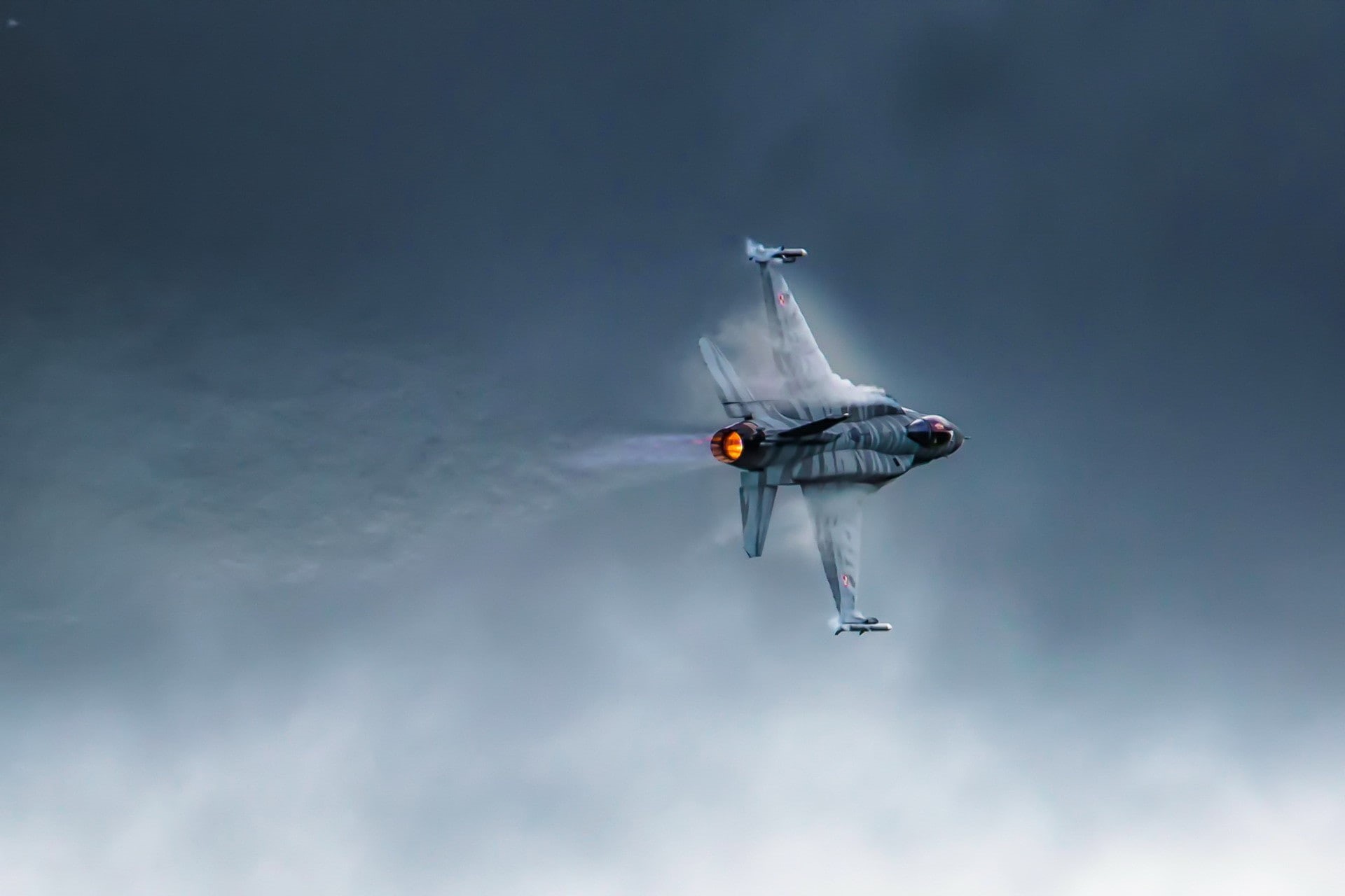 General Dynamics F-16 Fighting Falcon, military, 1080P, HD Wallpaper