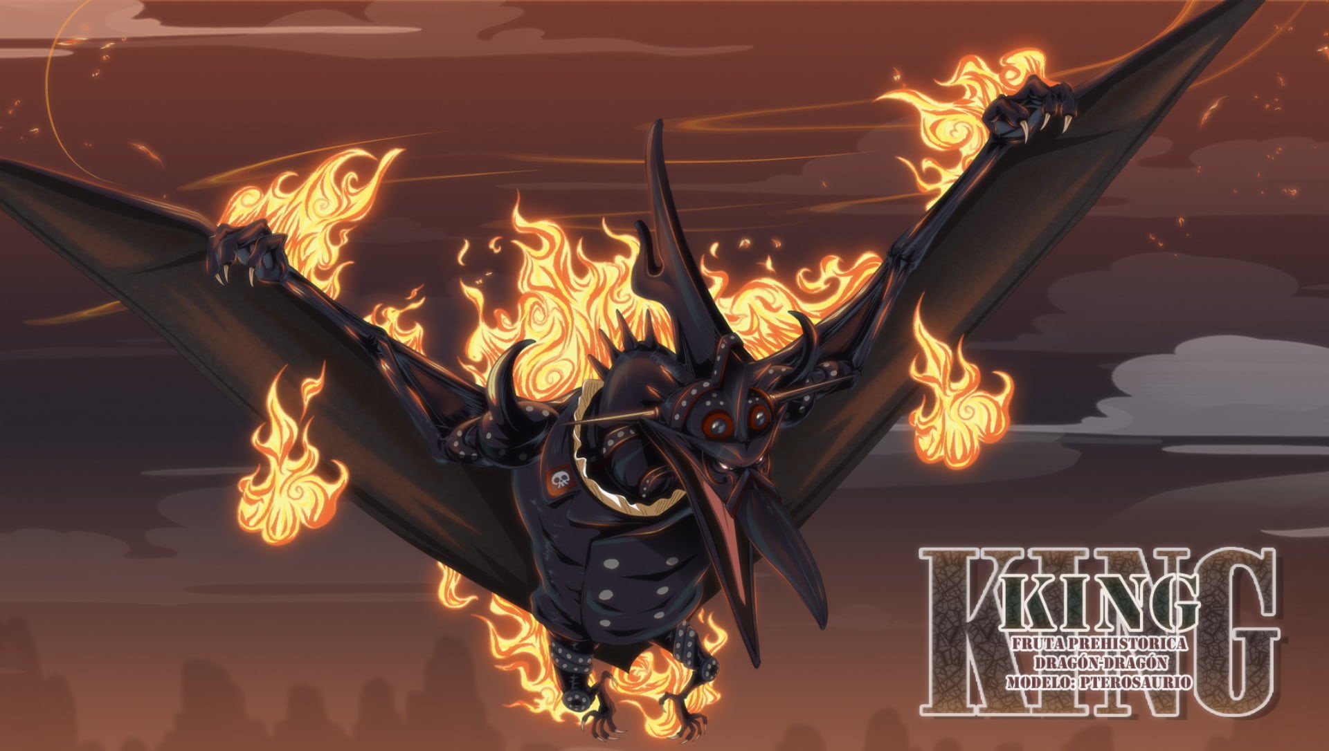 One Piece, King the Wildfire, 1080P, HD Wallpaper