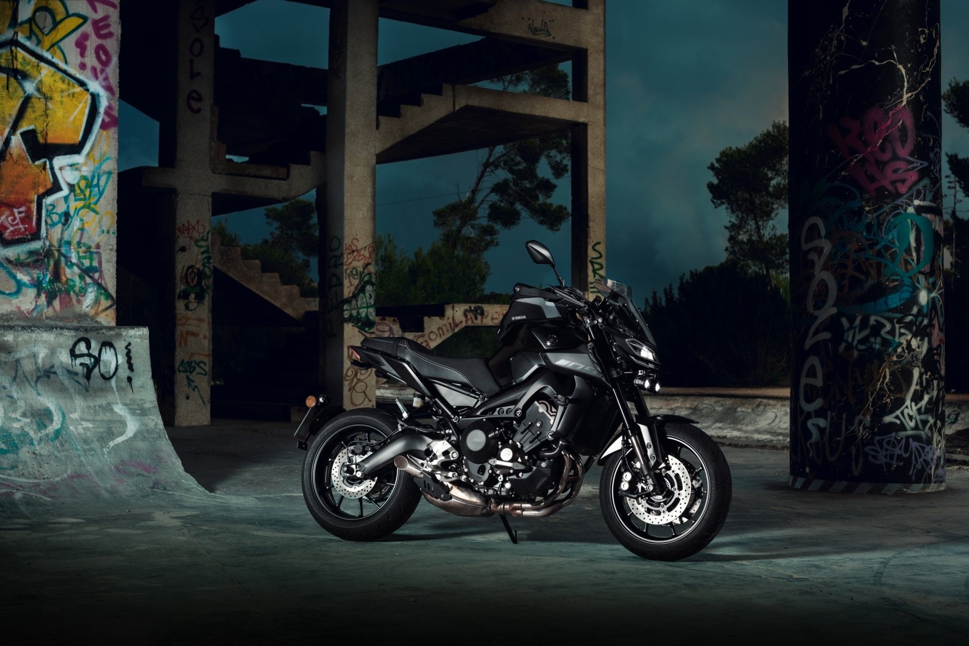 Vehicle, Yamaha, Motorcycle, 1080P, Yamaha MT-09, HD Wallpaper
