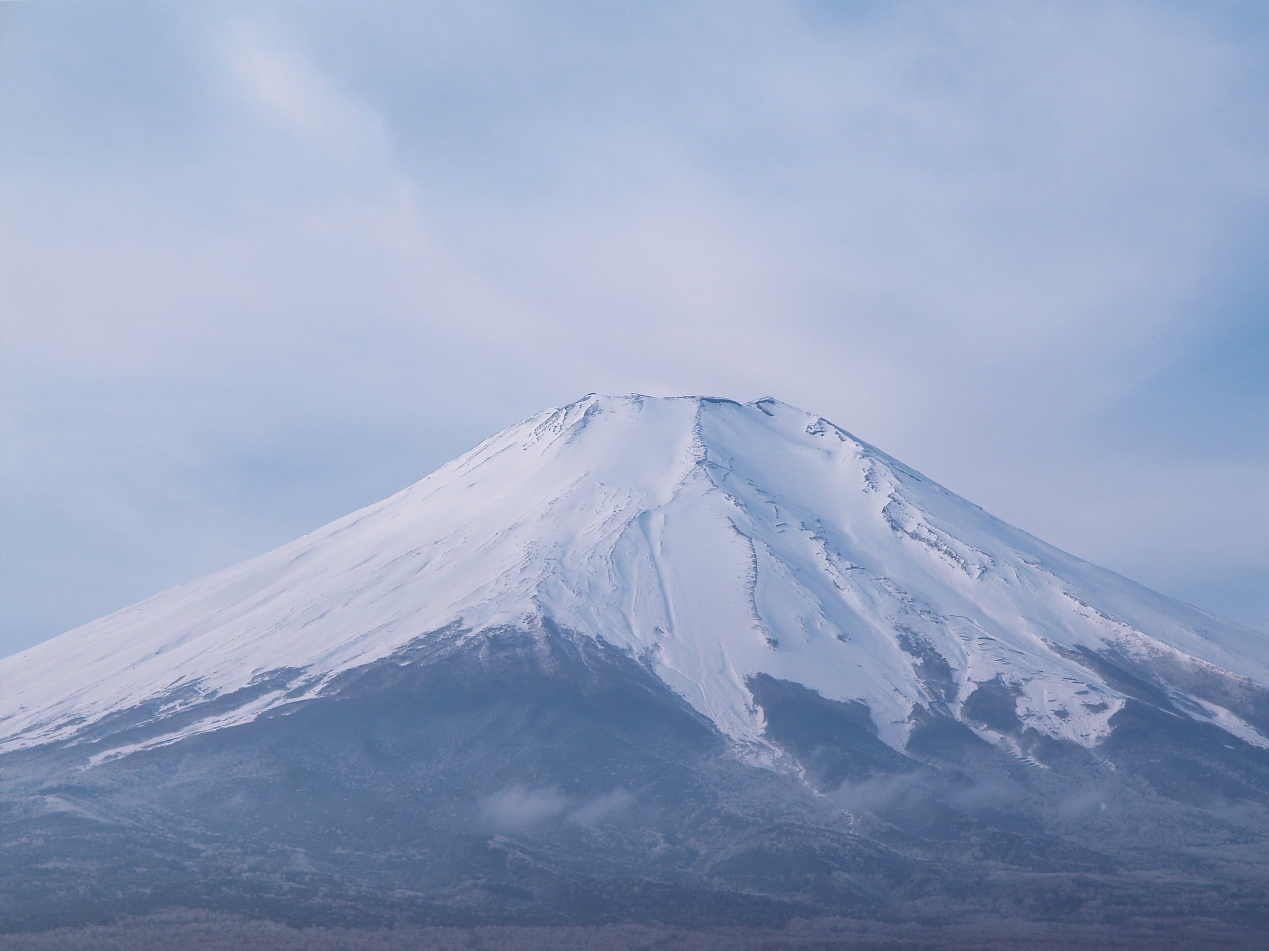 environment, no people, tranquil scene, winter, non-urban scene, sky, nature, landscape, japan, scenics - nature, snowcapped mountain, day, cold temperature, HD Wallpaper