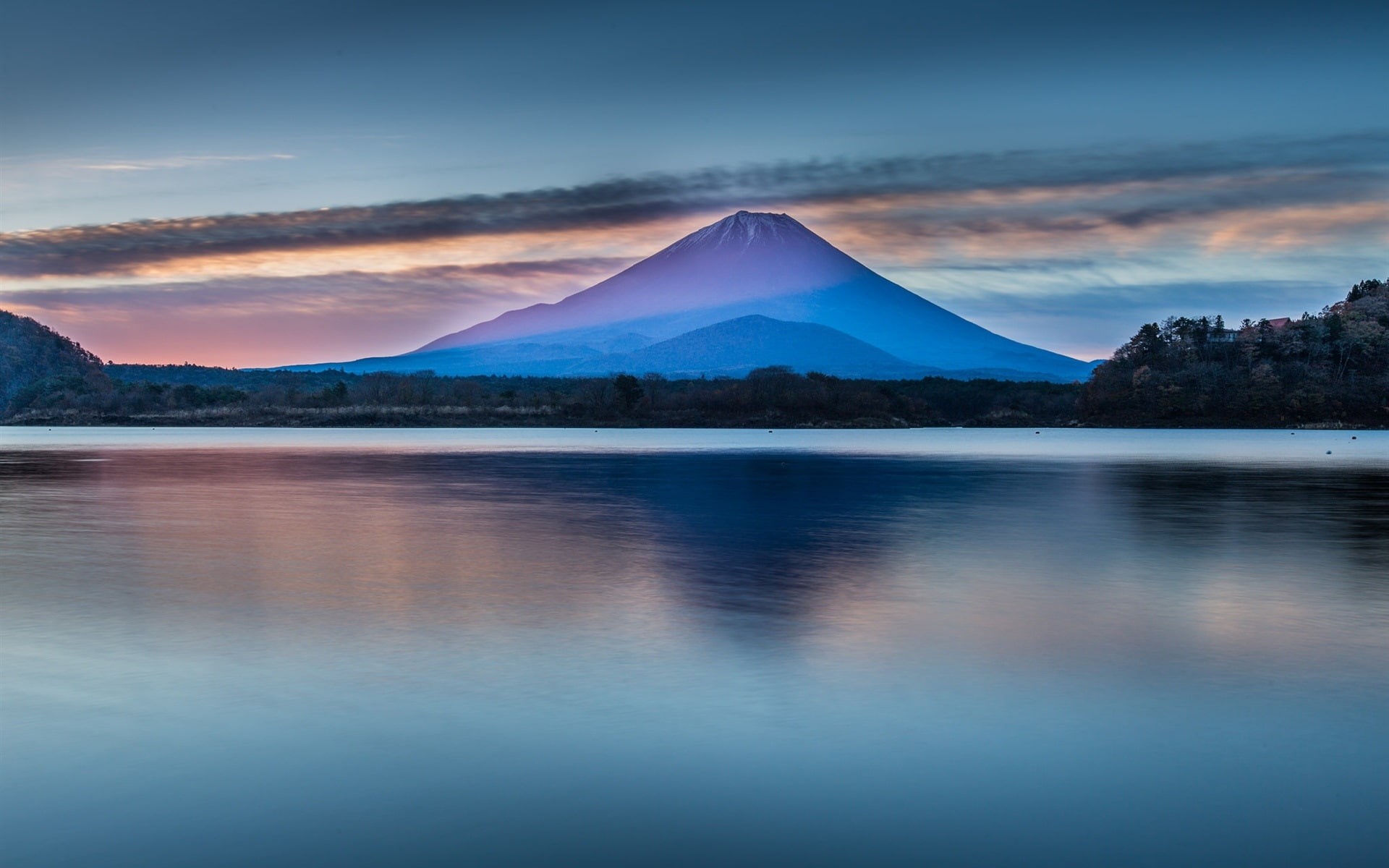 mount, Nature, Clouds, Fuji, Dawn, Beautiful, 1080P, Lake, Scenery, Japan, HD Wallpaper
