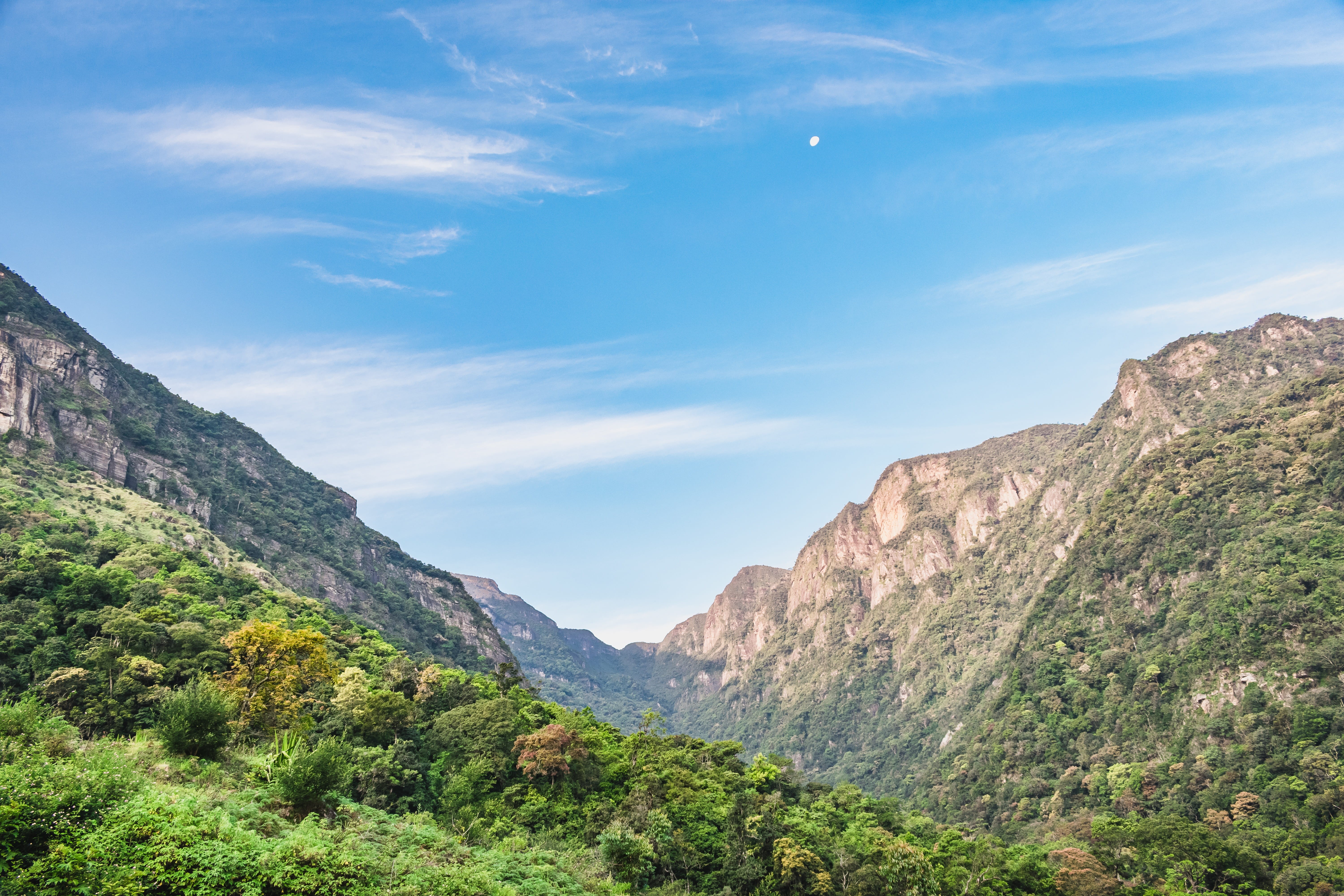 scene, formation, mountain range, 5K, cloud - sky, plant, scenic, landscape, rock, blue, adventure, day, lifestyle, hiking, environment, outdoor, high, HD Wallpaper