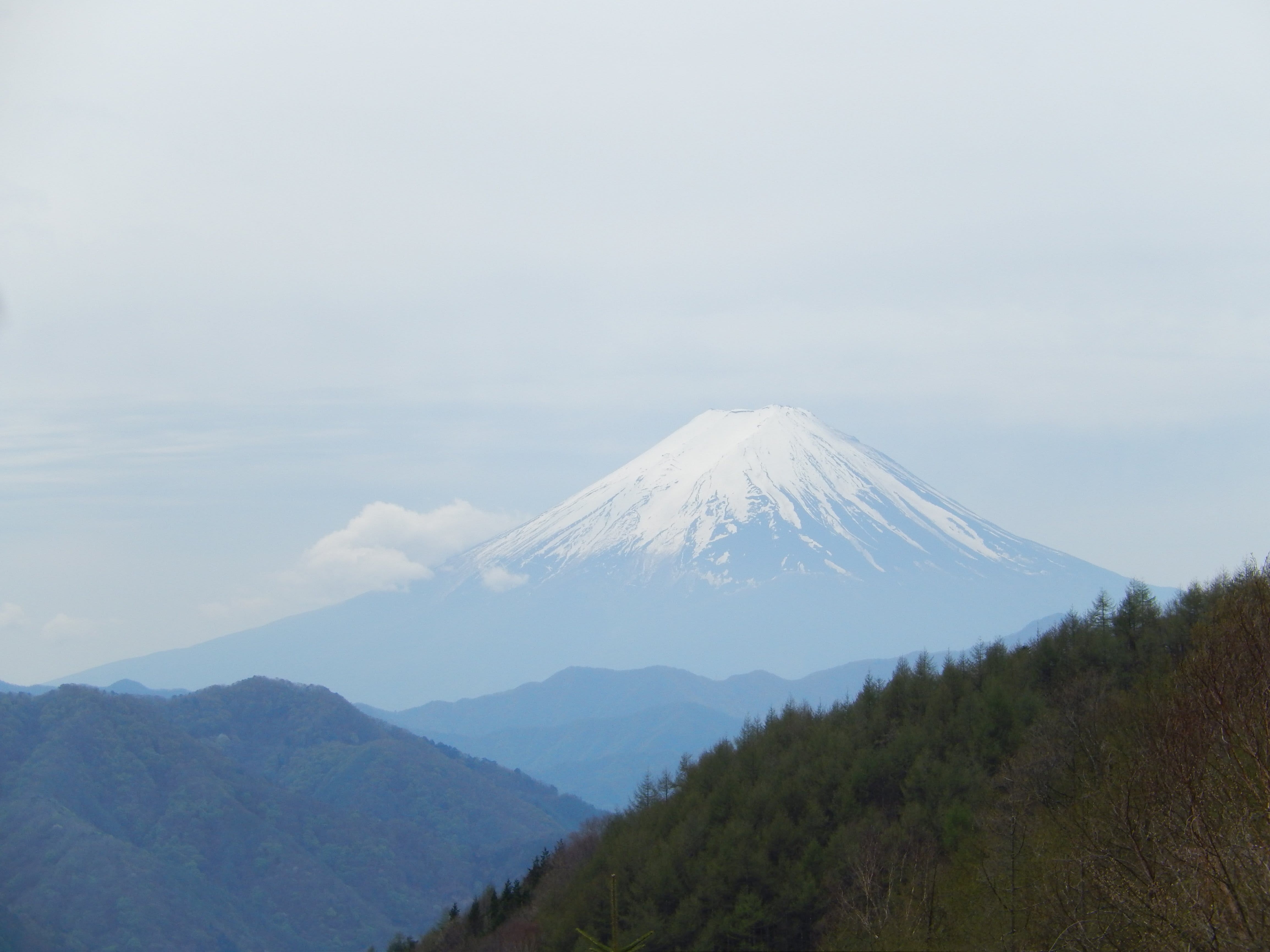 outdoors, snow, non-urban scene, 4K, scenics - nature, nature, mt fuji, tranquil scene, landscape, volcano, environment, idyllic, sky, tranquility, mountain peak, HD Wallpaper