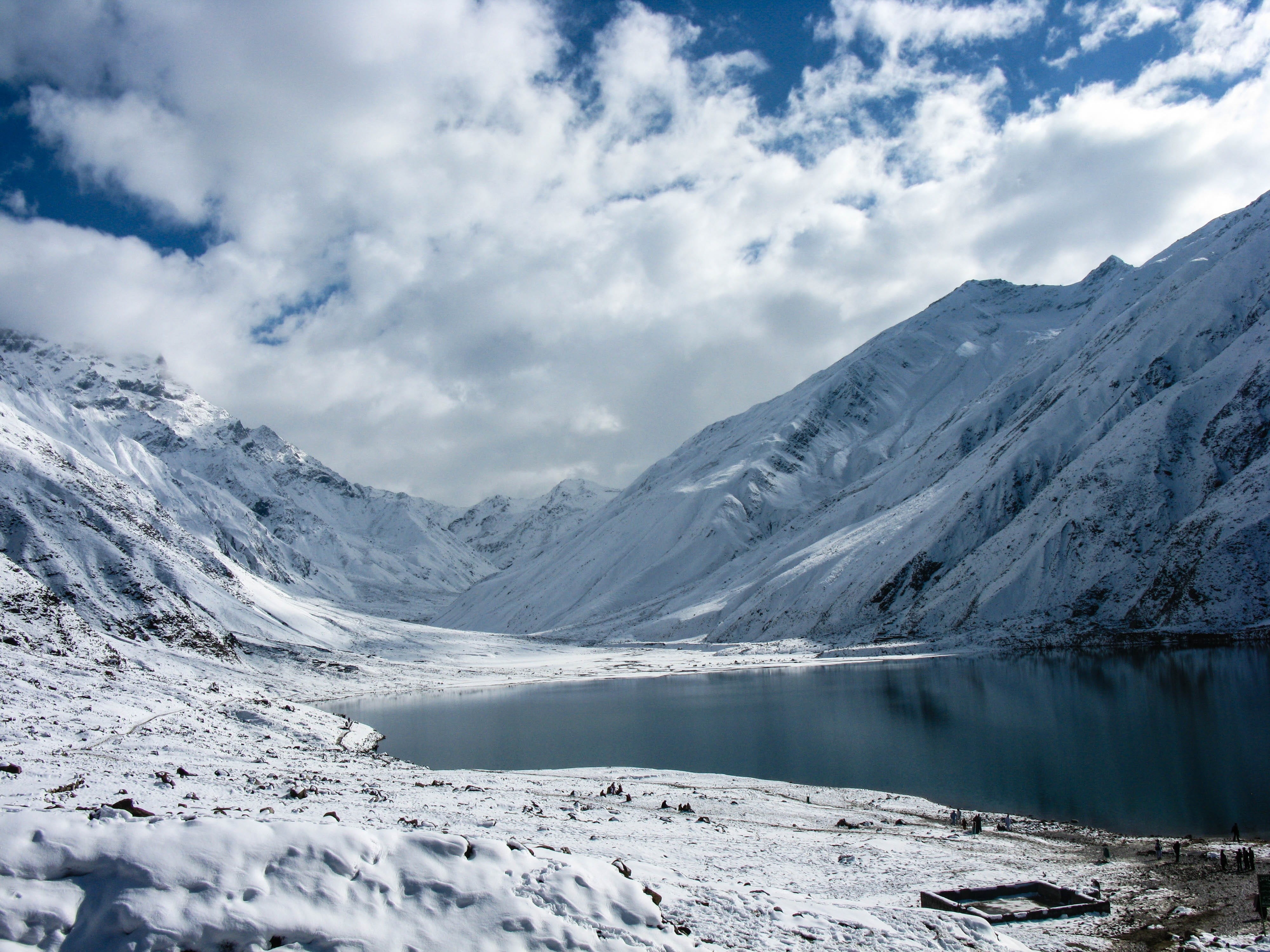 environment, pakistan, peak, scenic, no people, saif ul malook, beauty in nature, rock, cloud, outdoor, travel, autumn, allah, frost, mirror, non-urban scene, HD Wallpaper