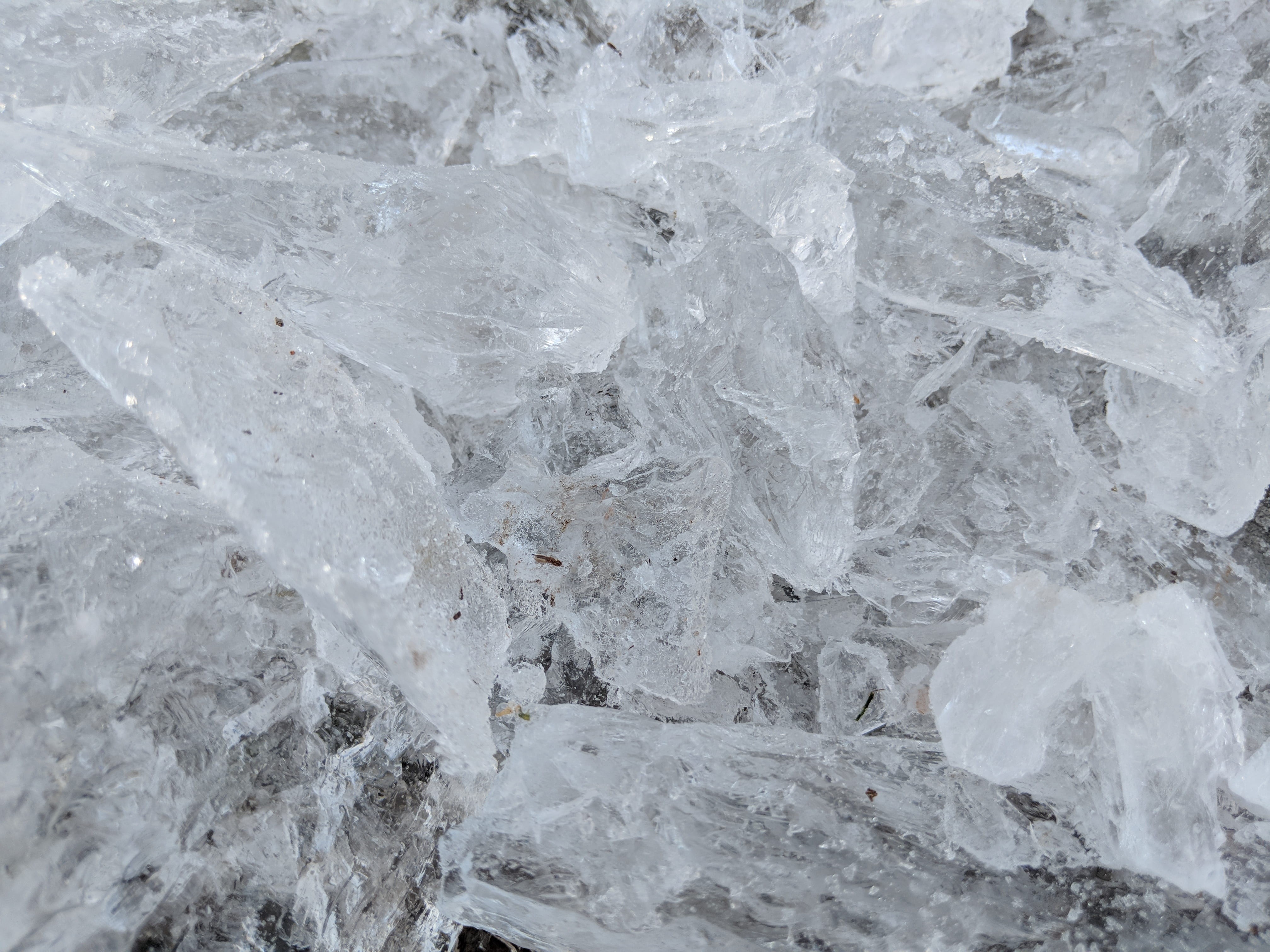 full frame, close-up, backgrounds, beauty in nature, water, ice, 4K, nature, no people, crystal, cold temperature, solid, frozen, white color, outdoors, HD Wallpaper