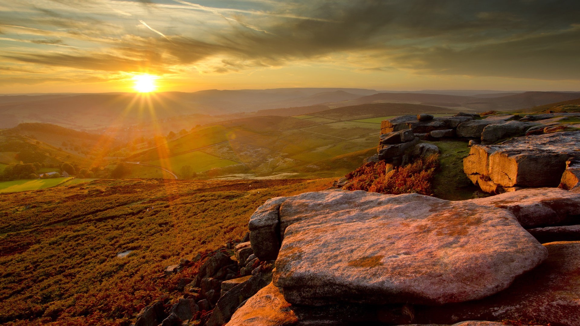 peak, landscapes, national, 1080P, park, district, england, HD Wallpaper