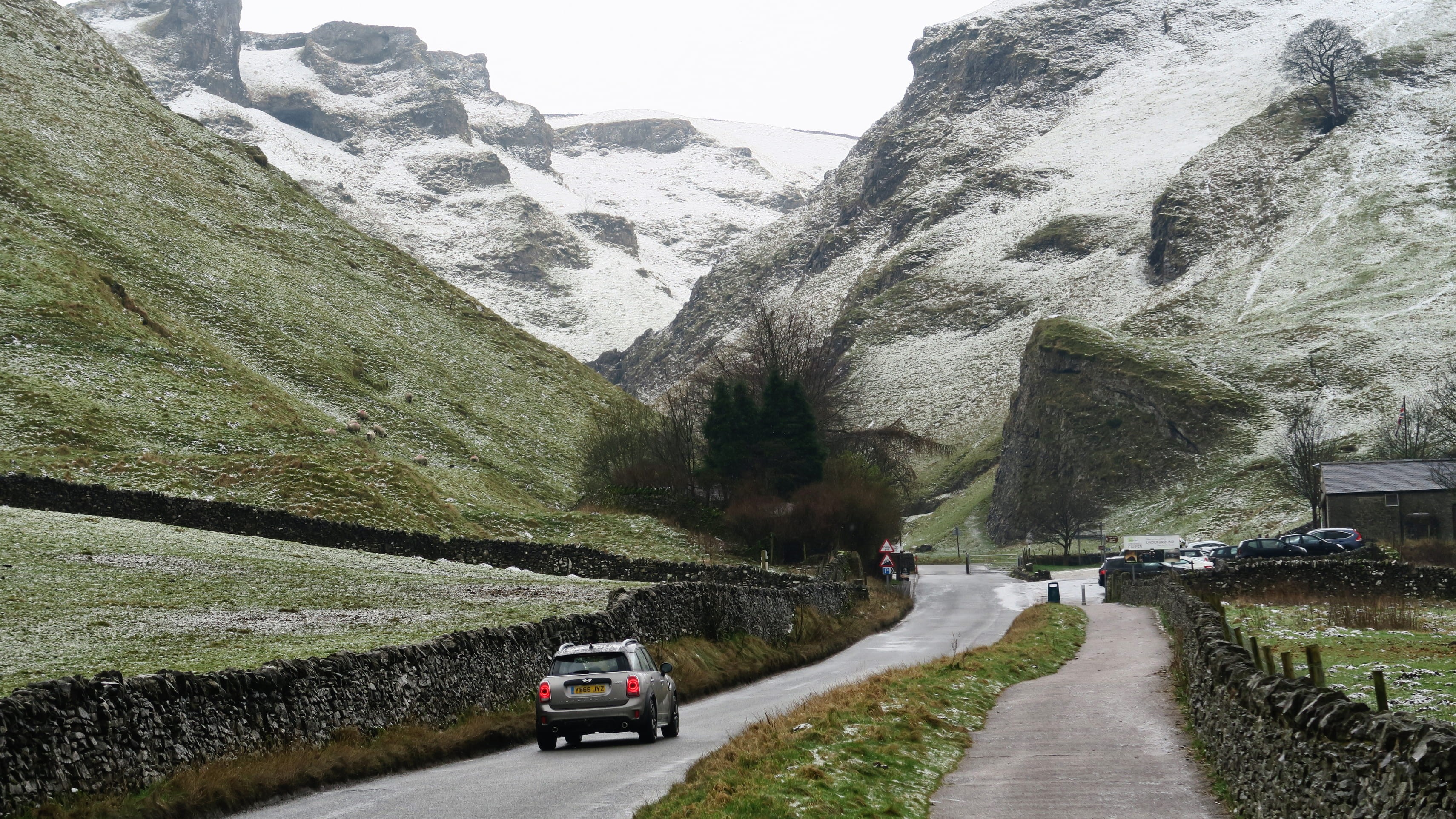 2K, beauty in nature, rock, motor vehicle, hope valley, plant, the way forward, scenics - nature, motion, winnats road, direction, greatroad, day, roadtripping, HD Wallpaper