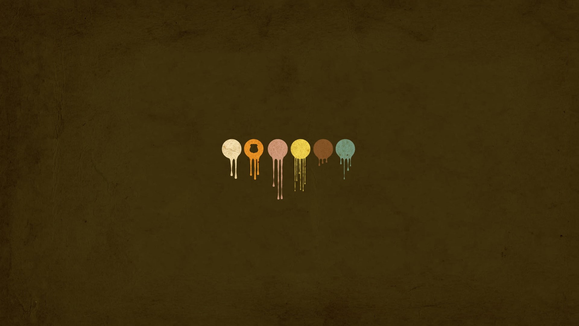 blue, digital art, pink, built structure, orange, glowing, Quentin Tarantino, no people, badge, repetition, arrangement, grunge, in a row, wood - material, HD Wallpaper