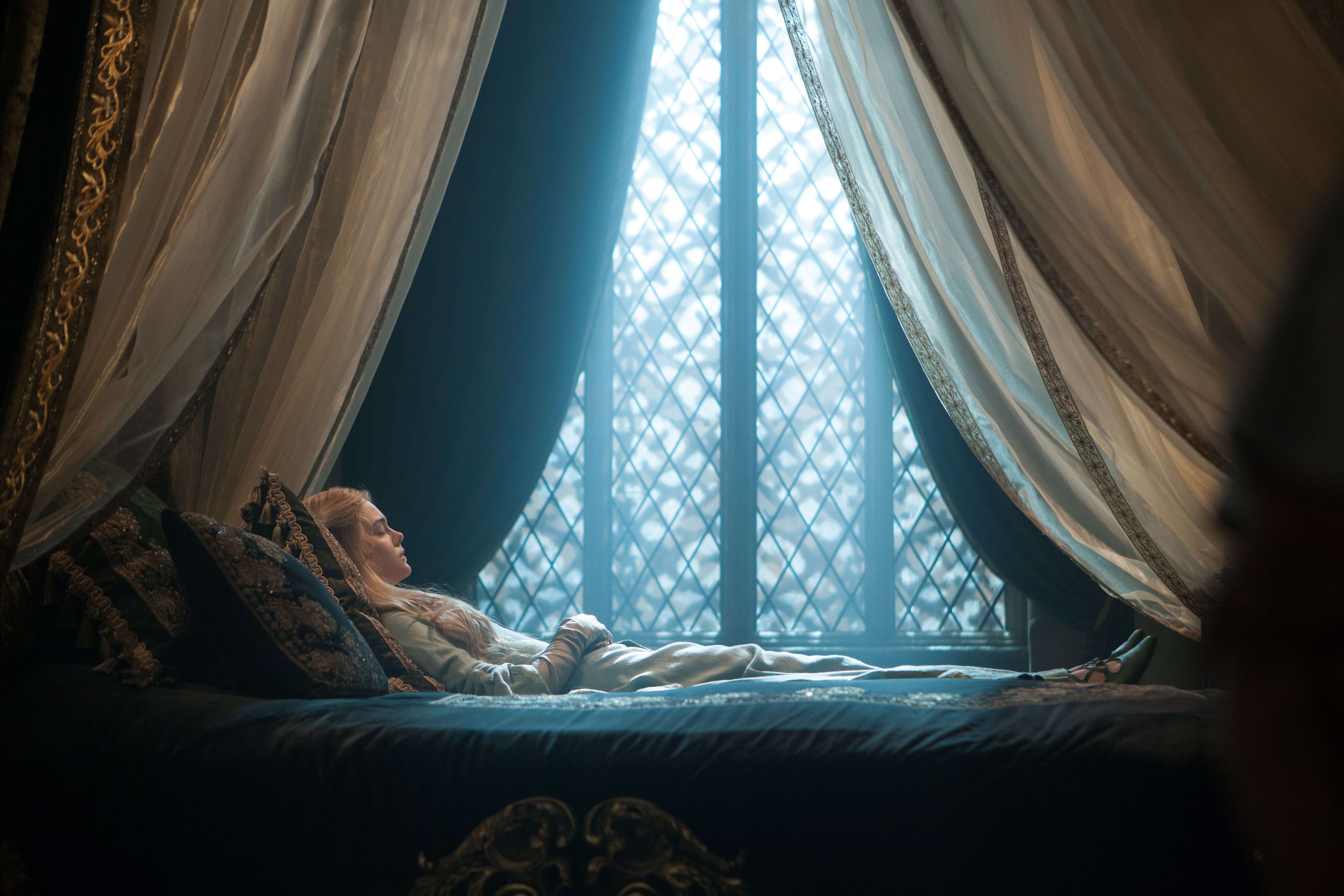 5K, Maleficent, Elle Fanning, Princess Aurora, HD Wallpaper