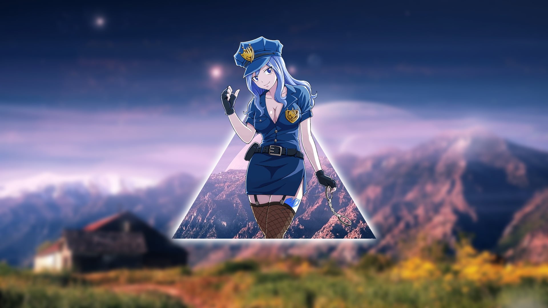 mountain, nature, day, real people, sunlight, full length, event, outdoors, beauty in nature, scenics - nature, anime, human representation, fairy tale, HD Wallpaper