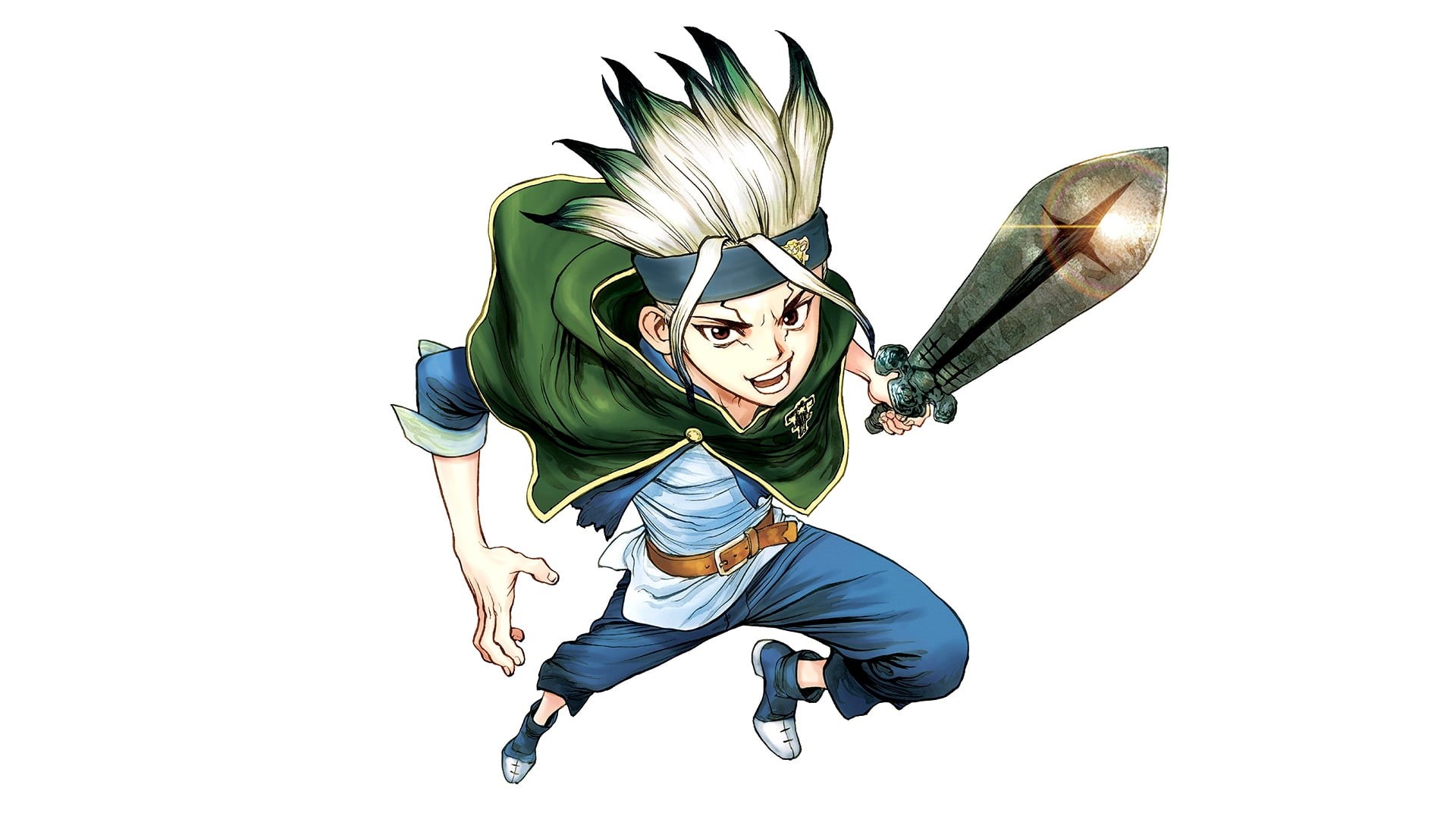 Senku Ishigami, Dr. Stone, Anime, 1080P, HD Wallpaper