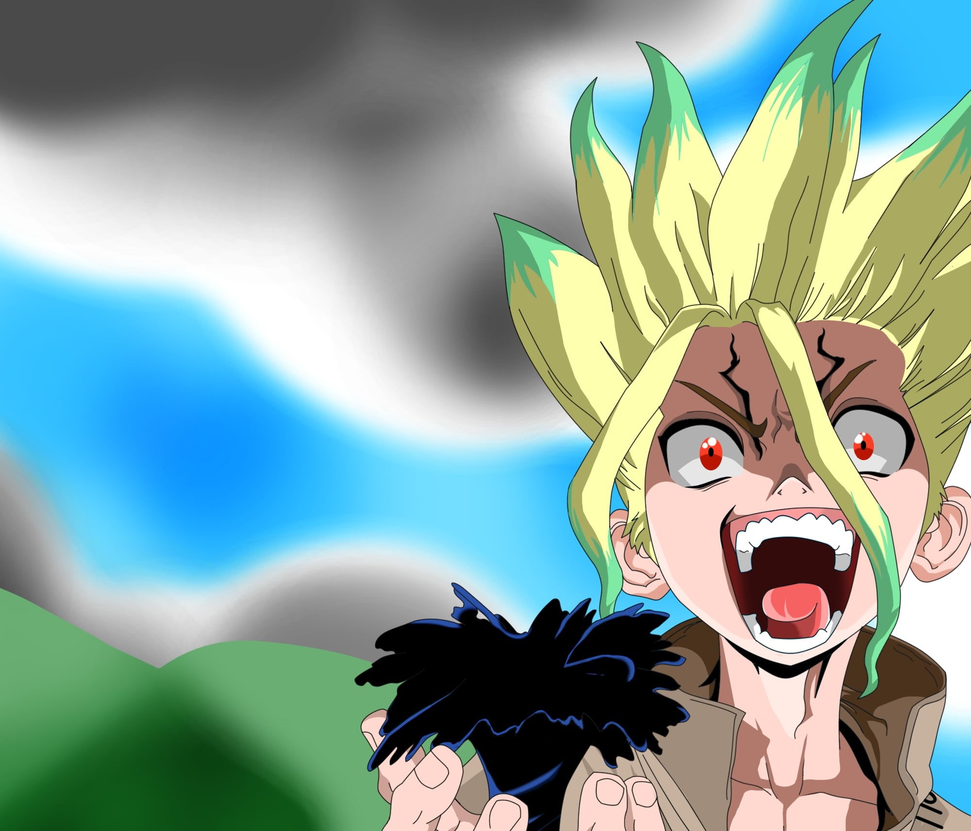 1080P, Senku Ishigami, Dr. Stone, Anime, HD Wallpaper