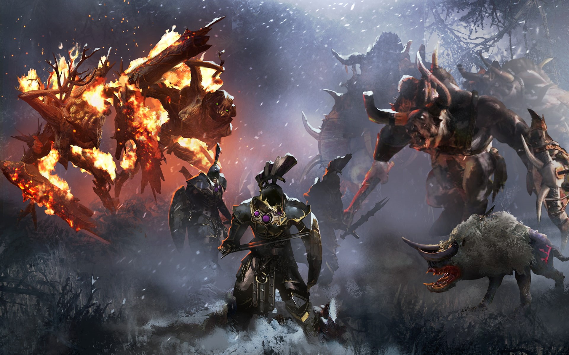 Total War: Warhammer, Fantasy, Regiments of Renown, Total War, Norsca (Total War: Warhammer), 1080P, HD Wallpaper