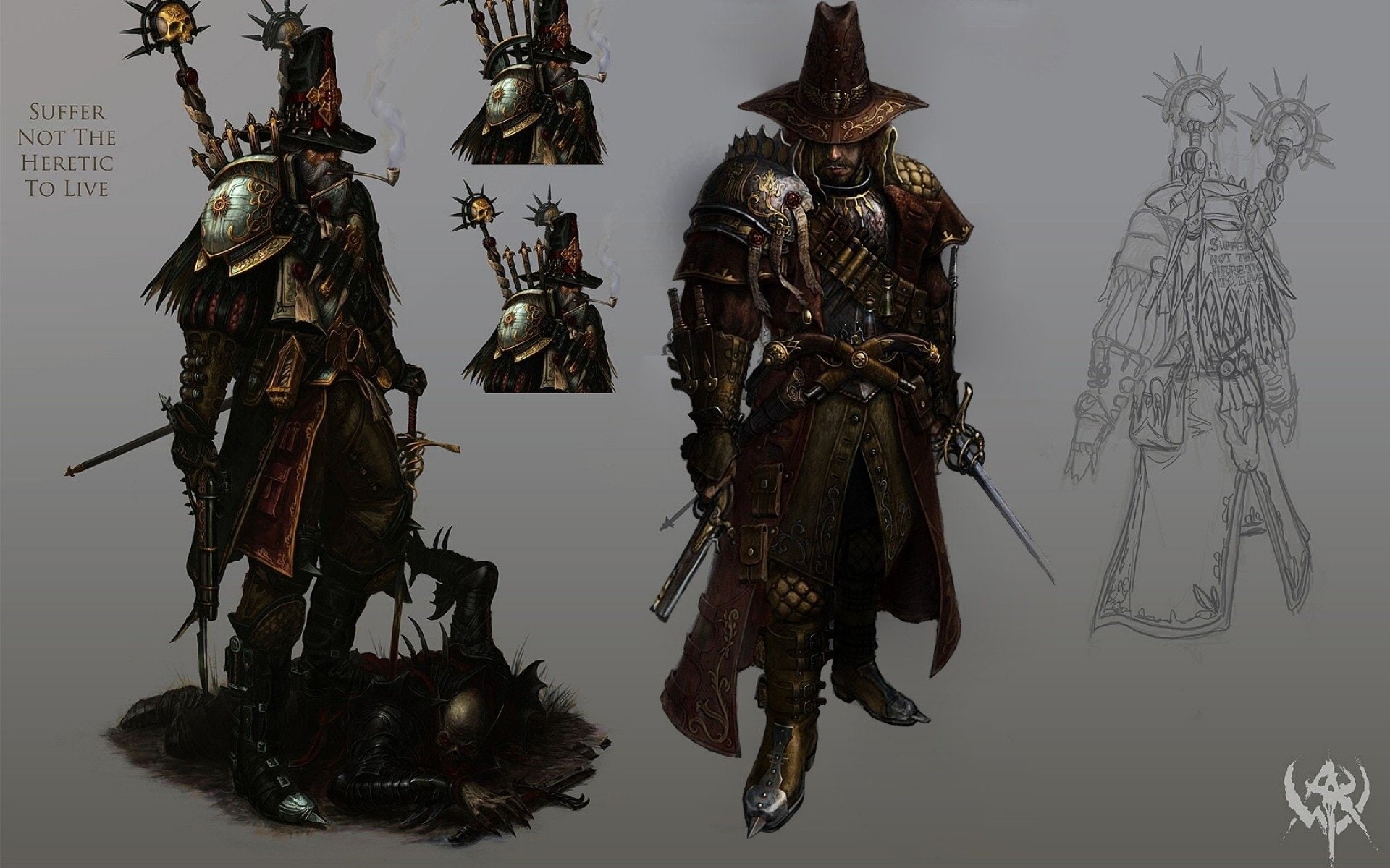 Witch Hunter (Warhammer), Total War: Warhammer, Total War, Warhammer, 1080P, Warrior, HD Wallpaper