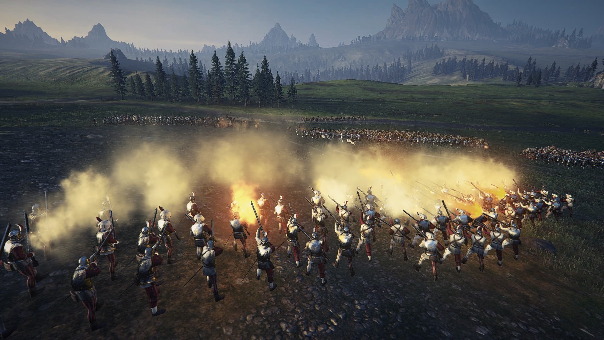 screenshot, men, videogame, high angle view, adult, environment, nature, land, real people, crowd, smoke - physical structure, scenics - nature, sport, HD Wallpaper