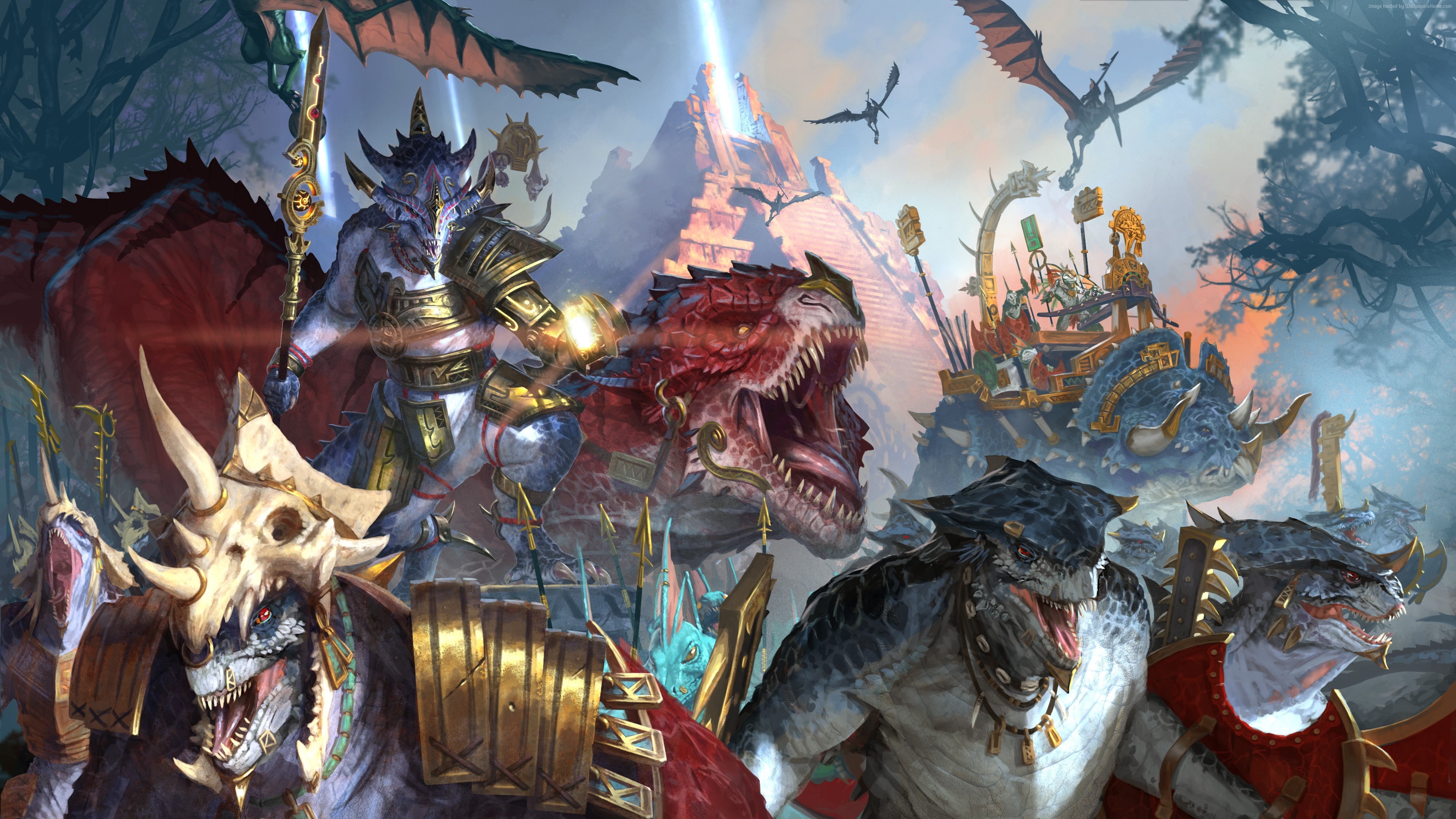 4k, E3 2017, 4K, Total War: Warhammer II, screenshot, HD Wallpaper