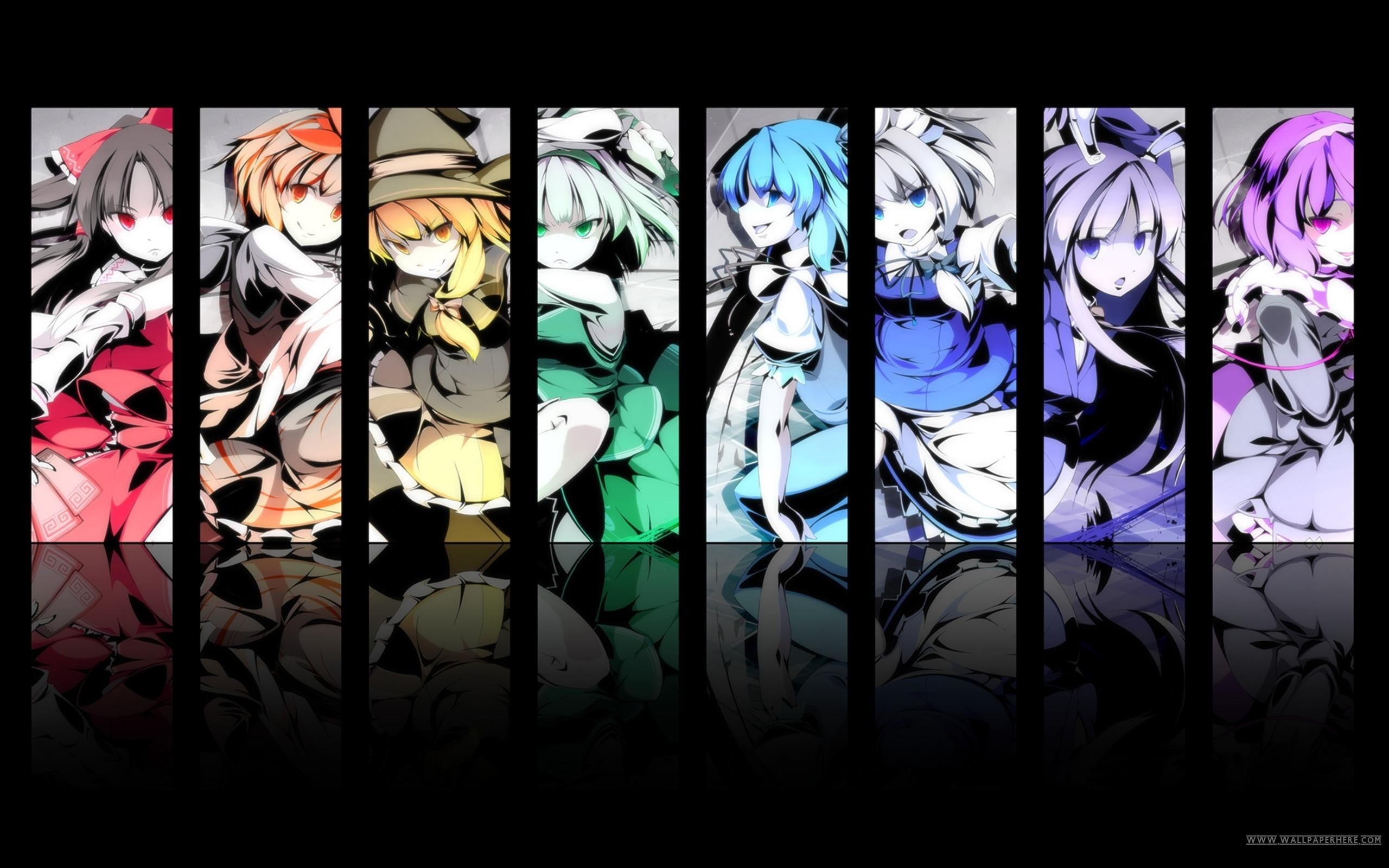 Reisen Udongein Inaba, art and craft, fashion, Komeiji Satori, Touhou, arrangement, large group of objects, store, creativity, Konpaku Youmu, Cirno, auto post production filter, HD Wallpaper