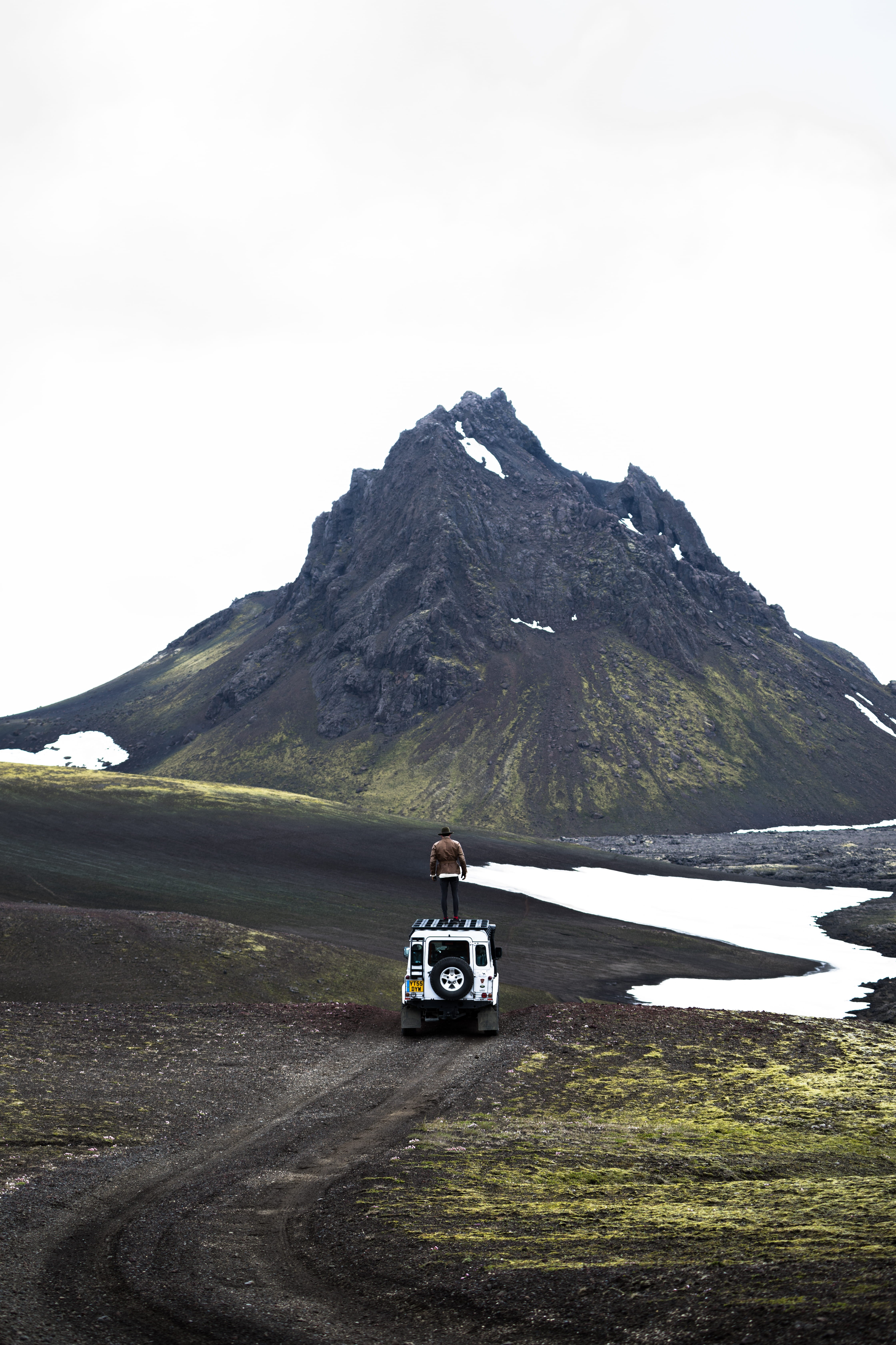 vacations, outdoors, suv, background, speed, driving, adventure, women, peak, mode of Transport, road, jeep, extreme Terrain, 5K, land Vehicle, car, landscape, Phone HD Wallpaper