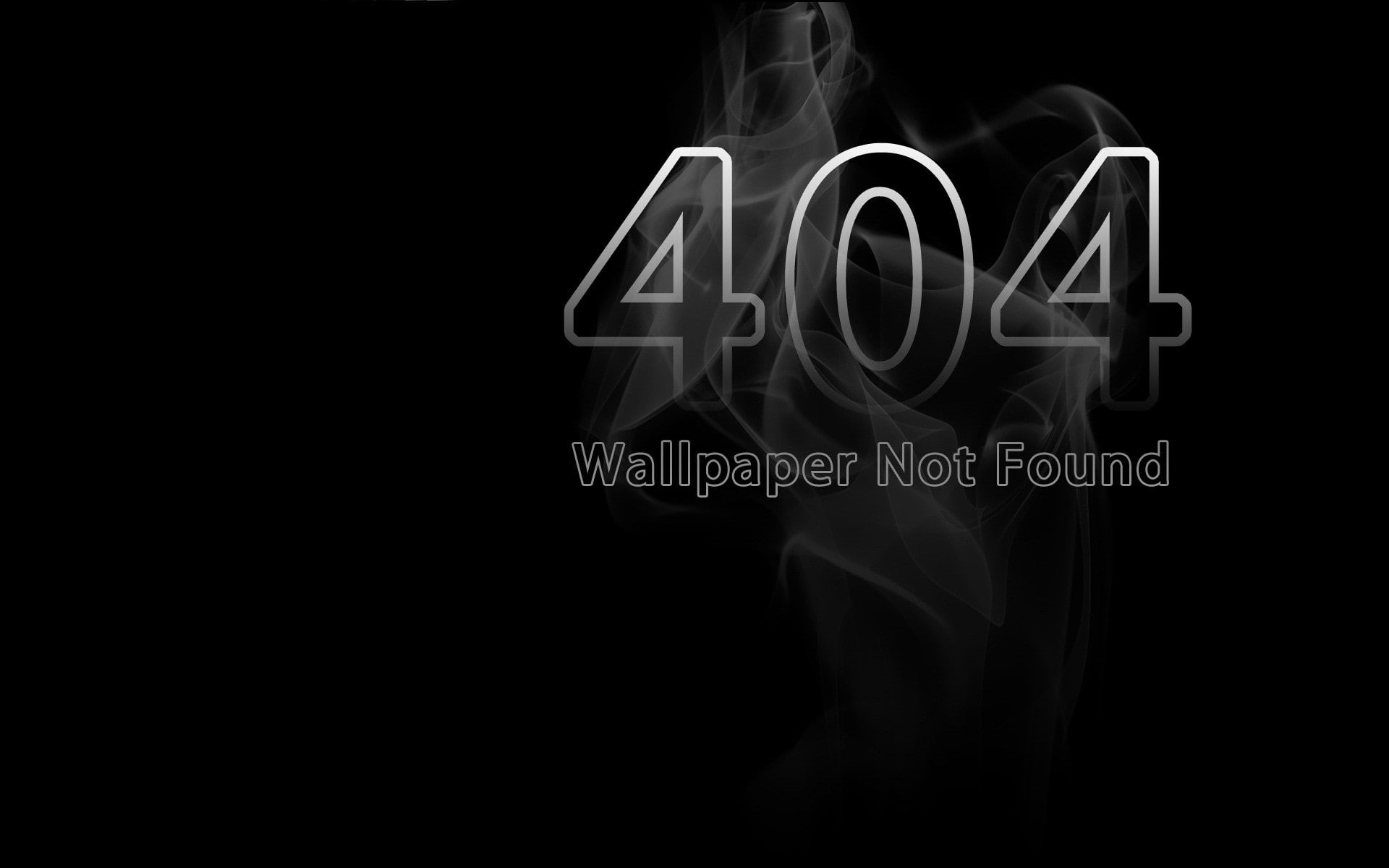 monochrome, 1080P, minimalism, quote, 404 Not Found, HD Wallpaper