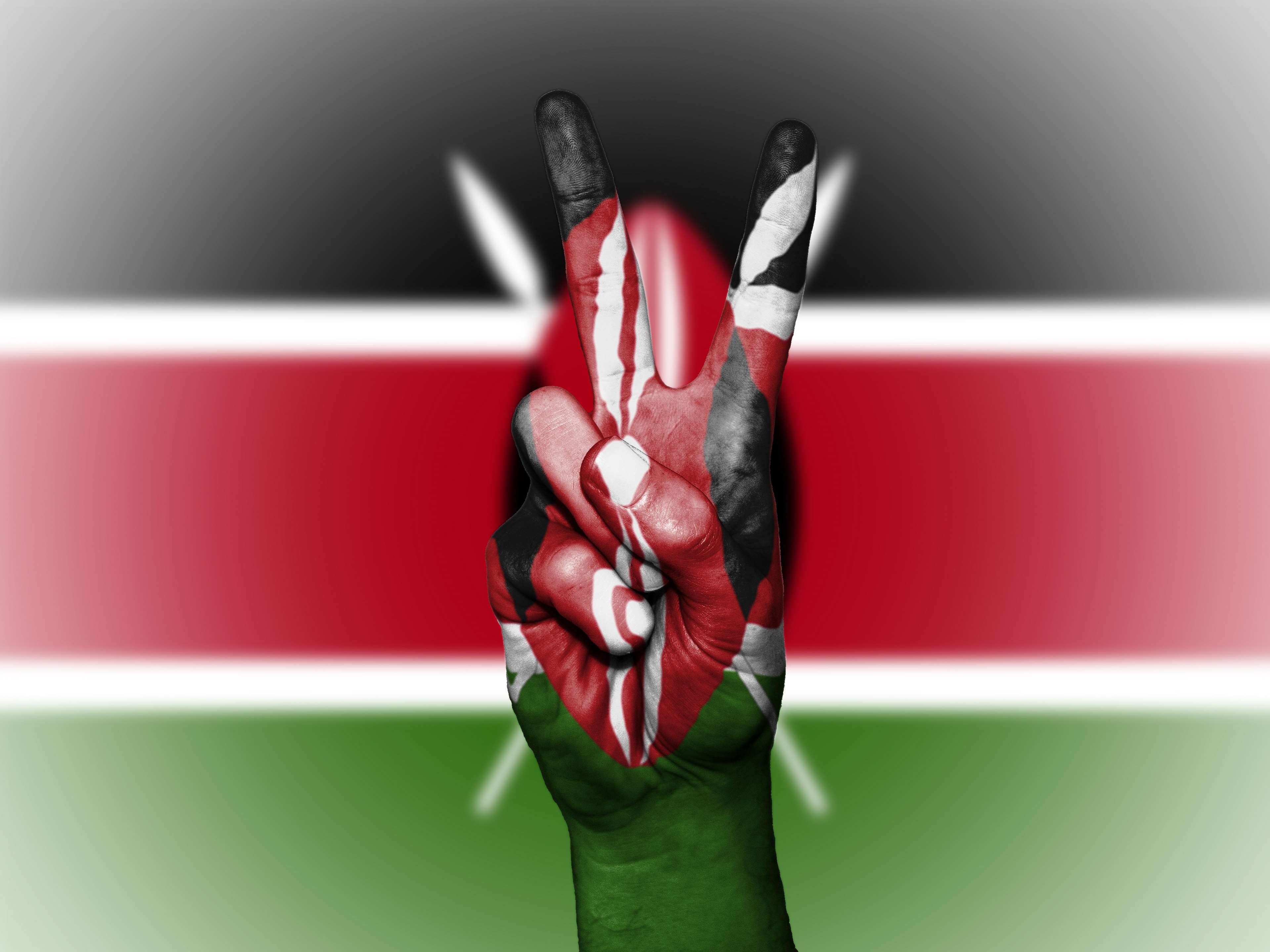 two people, adult, backdrop, indoors, graphic, design, nairobi, identity, accurate, banner, african, kenya, flag, ensign, human finger, africa, national, HD Wallpaper