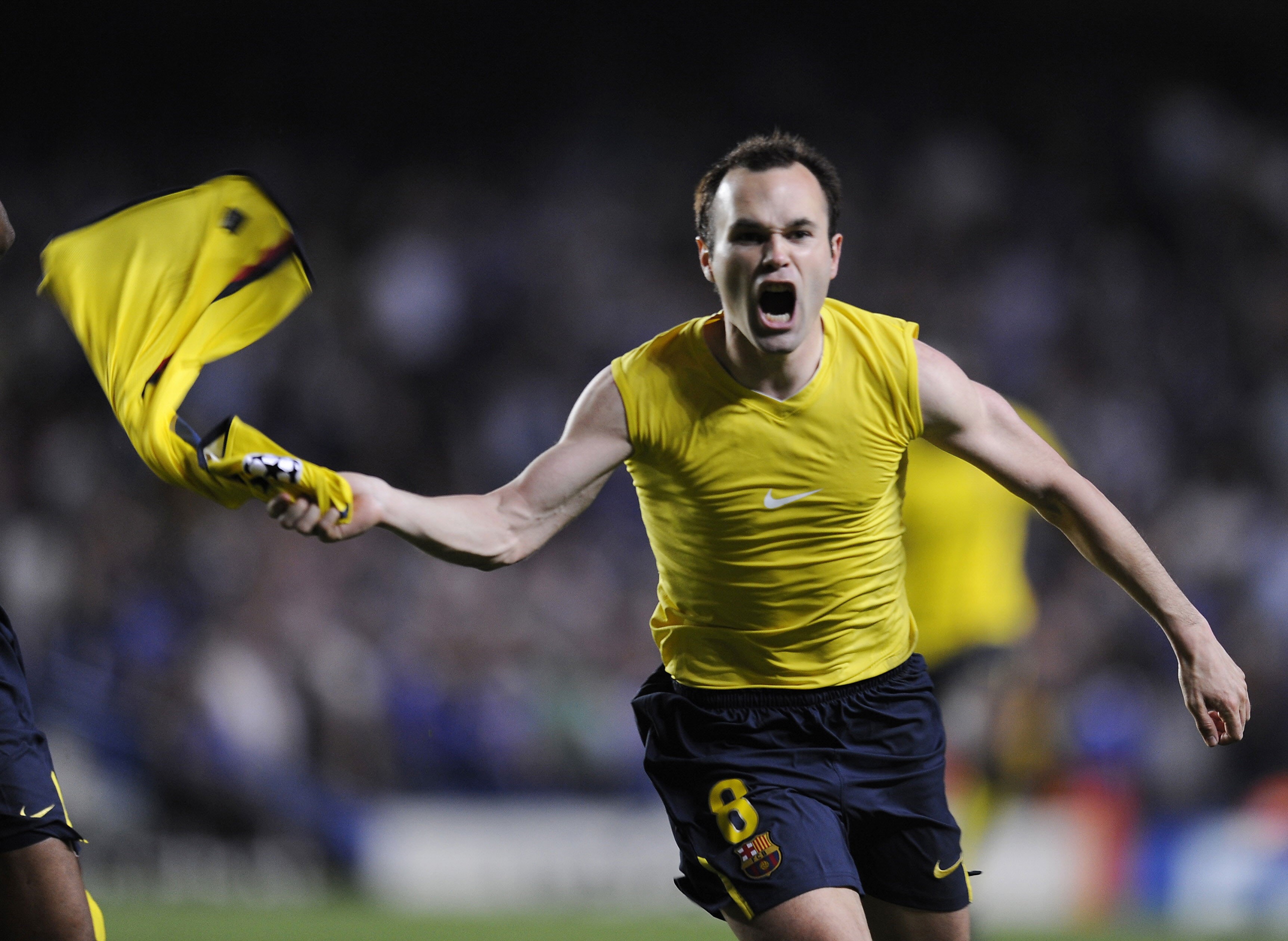 fc, hd, league, x, champions, sports, football, soccer, 2K, art, FC Barcelona, barcelona, andres, iniesta, HD Wallpaper