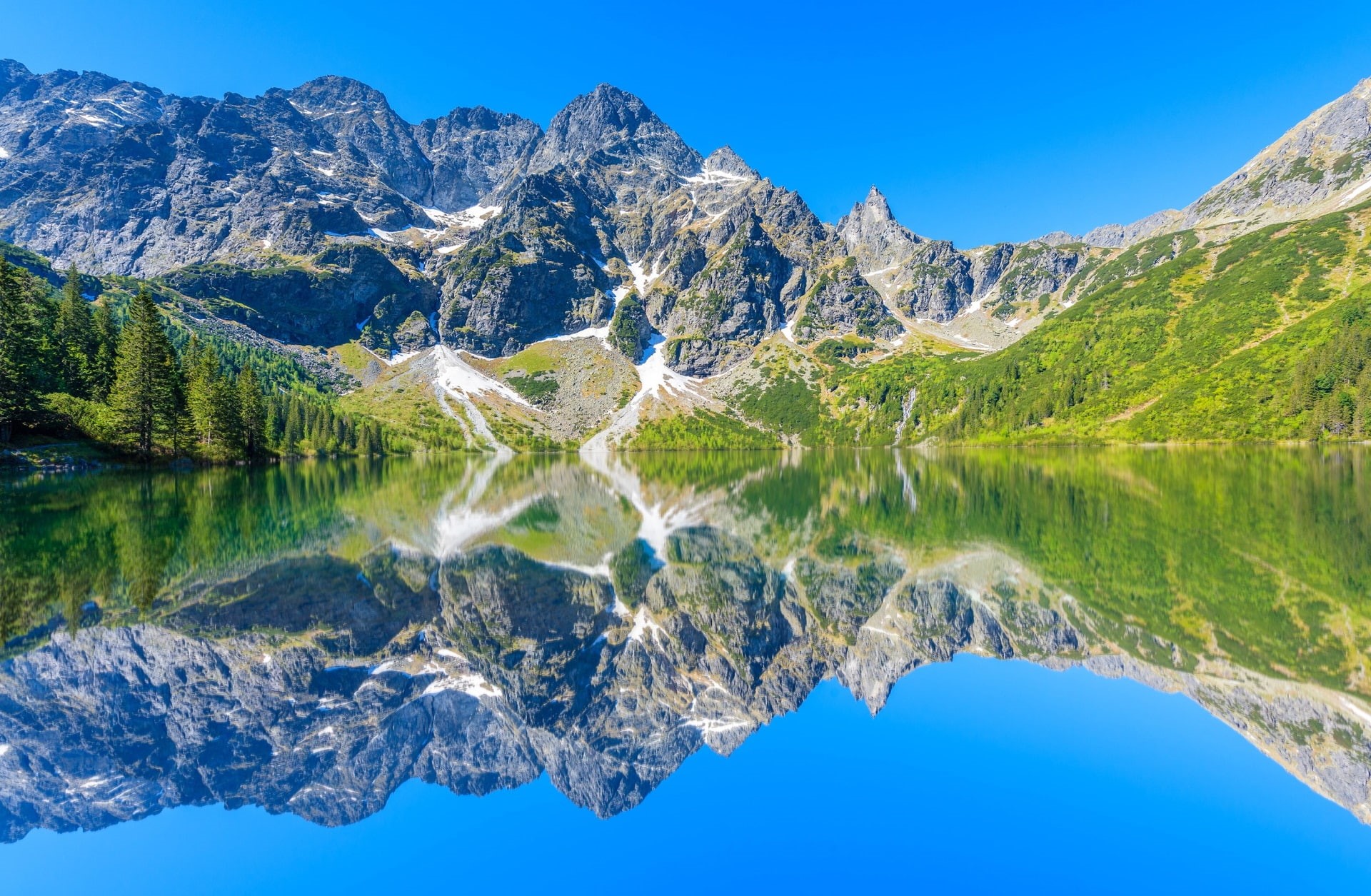 morskie oko lake large  for desktop, 1080P, HD Wallpaper
