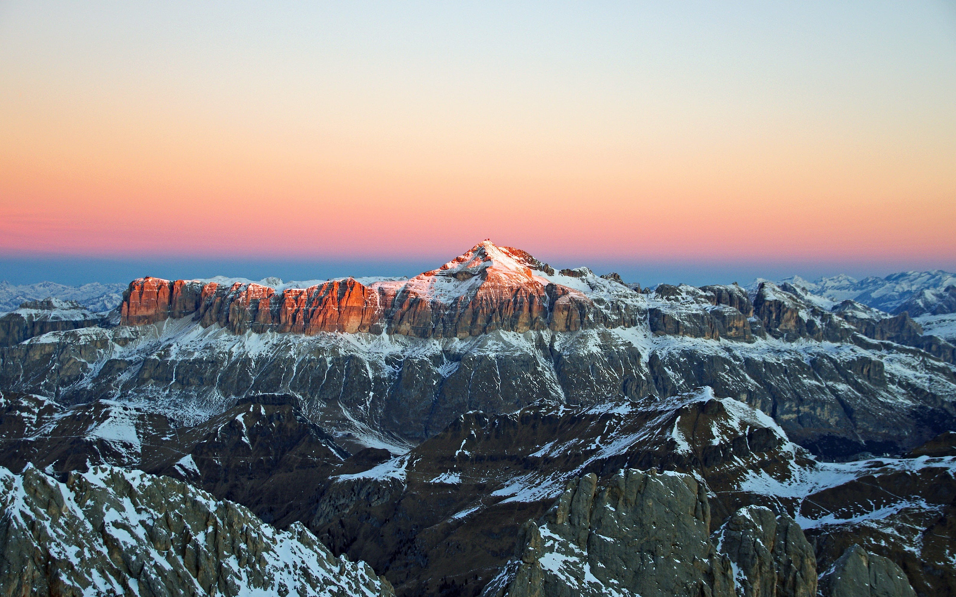 mountain Peak, travel destinations, travel, scenics, no People, national Park, winter, cold temperature, sun, Sunrise, beauty In Nature, landscapes, landscape, HD Wallpaper