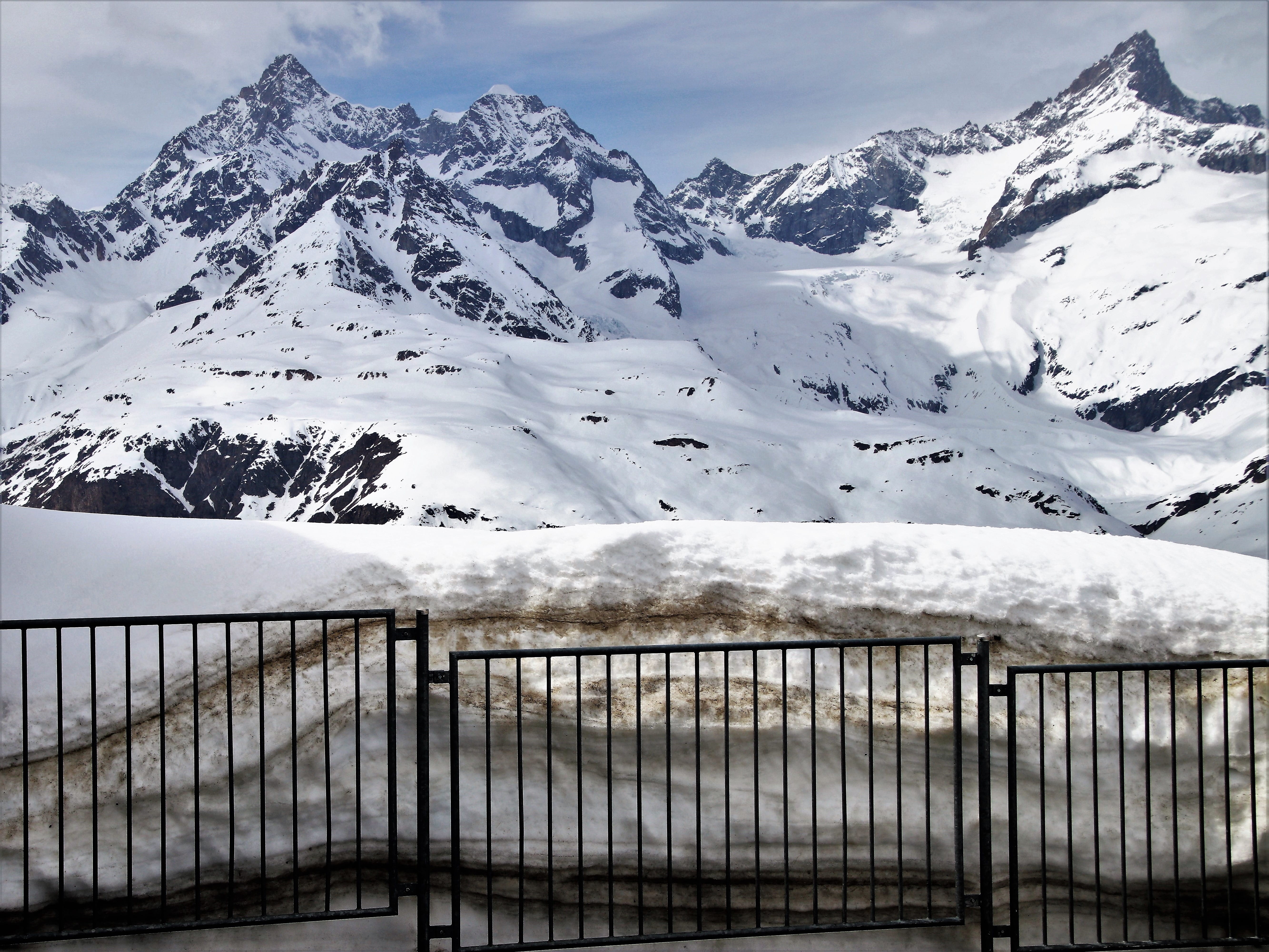 landscape, 5K, beauty in nature, no people, hiking, mountain trekking, mountains, rams, travel, barrier, tops, hiking trails, no one, zermatt, tranquility, HD Wallpaper