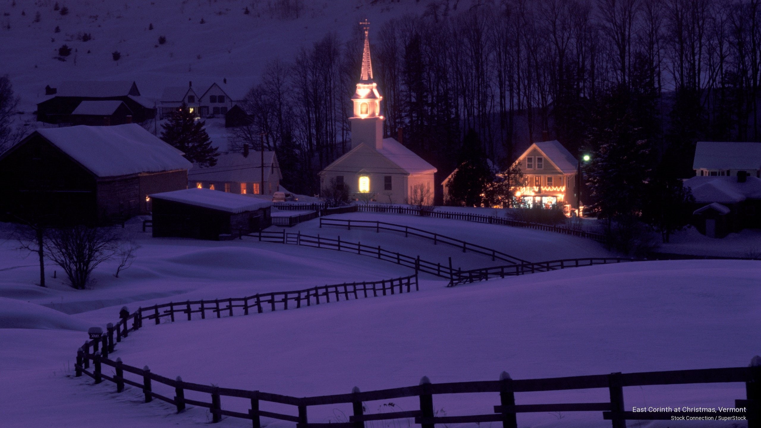vermont, corinth, 2K, east, christmas, Holidays, HD Wallpaper
